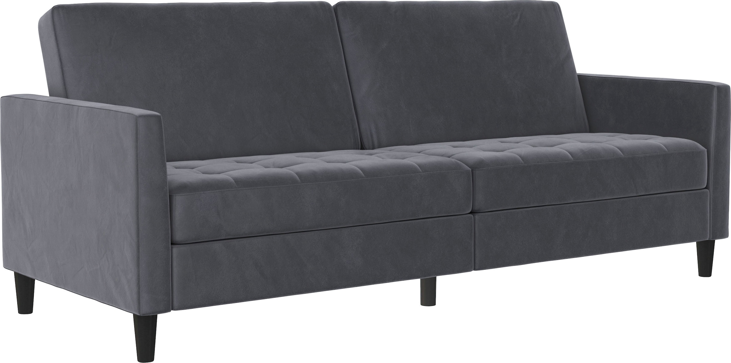 Dorel Home 3-Sitzer »Presley«, Sofa mit Bett-Funktion und verstellbarer Rückenlehne