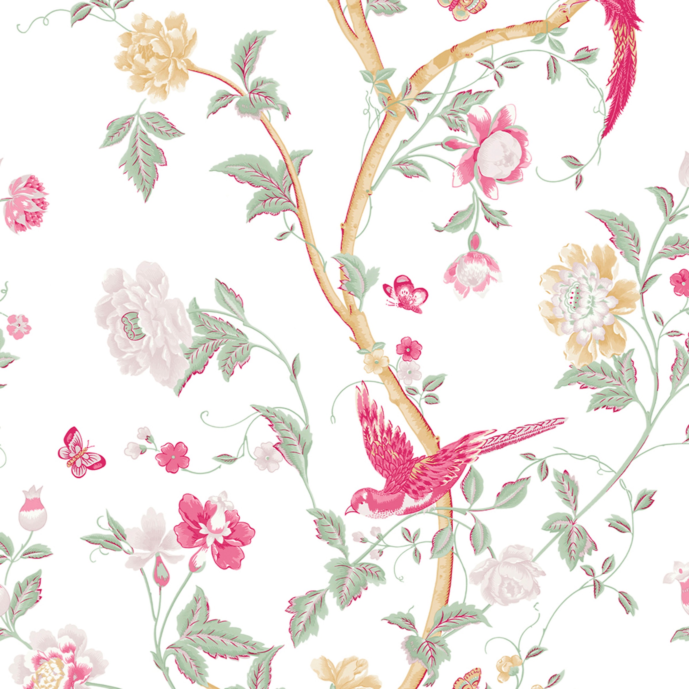 Laura Ashley Vliestapete "Summer Palace" Motiv Glatt Motiv