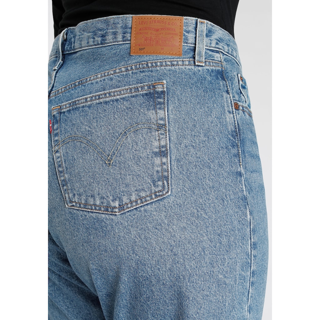 Levi's® Plus 7/8-Jeans »501® CROP«, in klassischer Leibhöhe