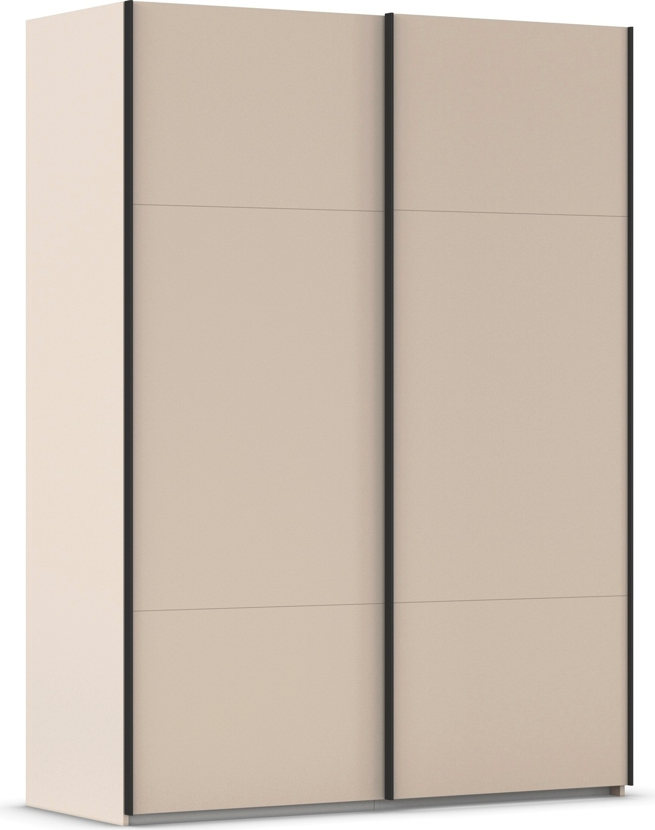 rauch Schwebetürenschrank "Kleiderschrank Schrank Garderobe Schlafzimmerschrank CONTIDO" 3 verschiedene Ausstattungen BASIC/CLASSIC/PREMIUM, aus hochwertigem Material in 6 Breiten 2 Griff-Farben MADE IN GERMANY