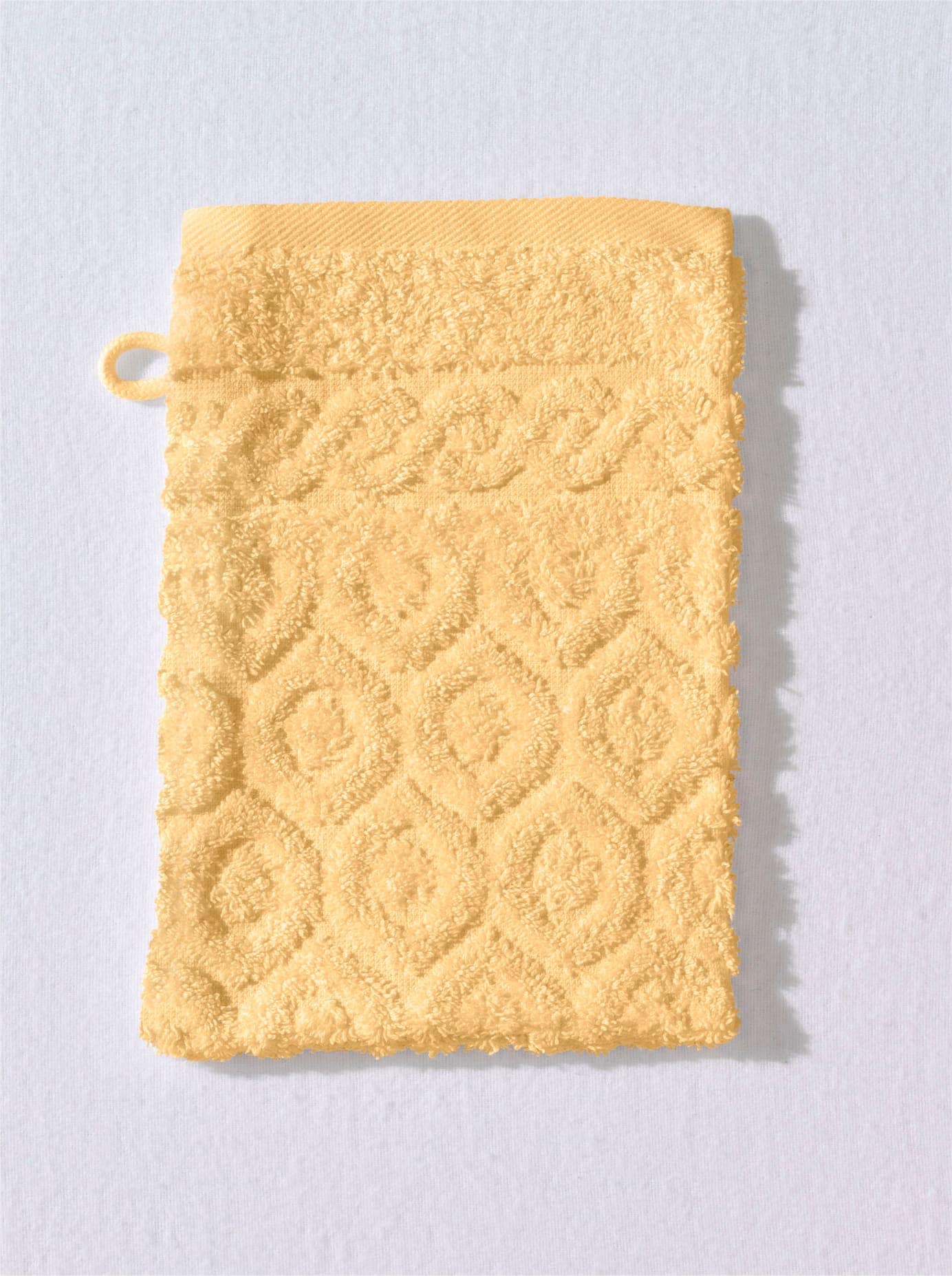 Handtuch ROSS, B:17cm L:24cm, gelb, Walkfrottee, 100% Baumwolle, Handtücher