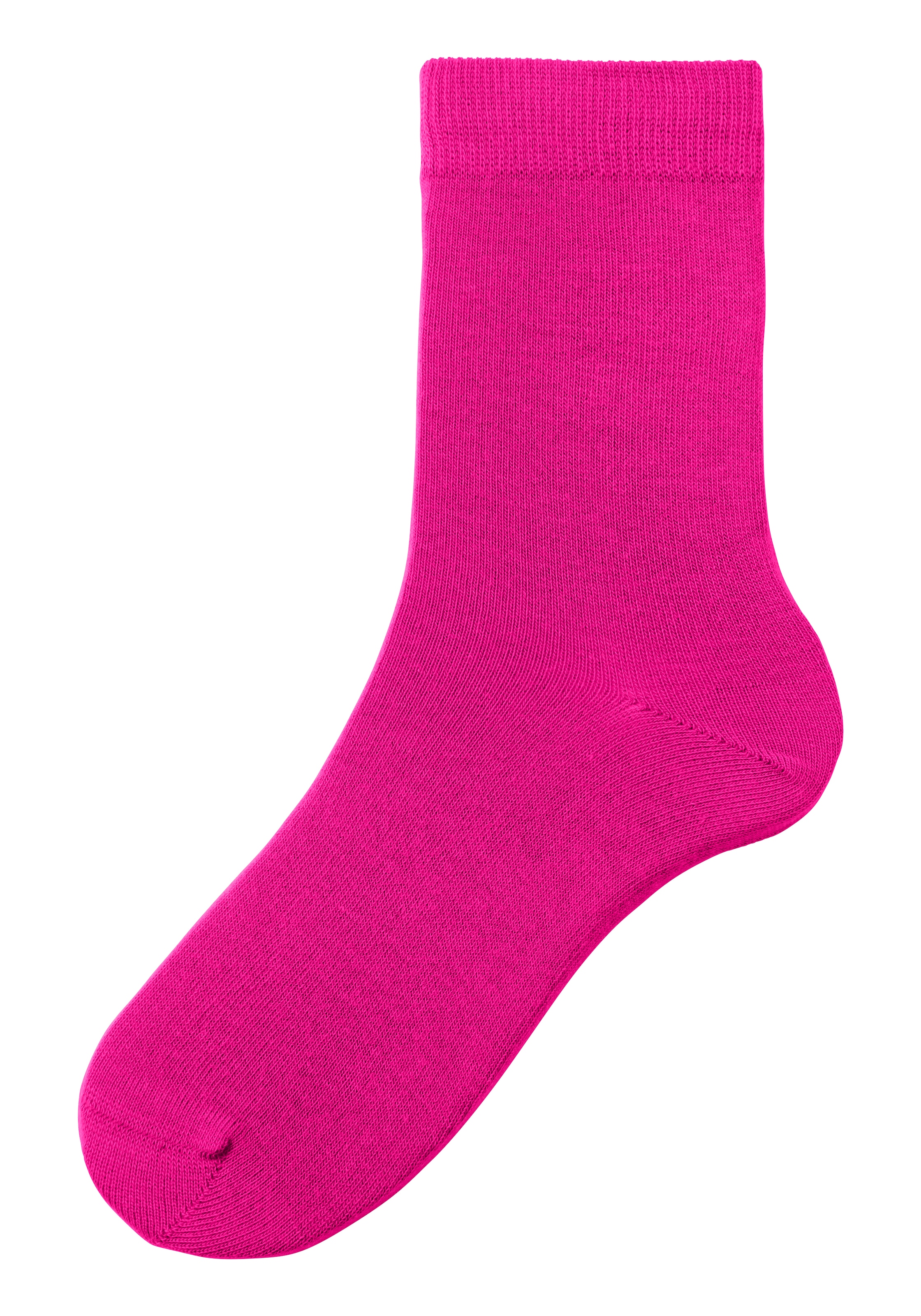 LASCANA Basicsocken, (Box, 7 Paar), in Geschenkbox für den Valentinstag