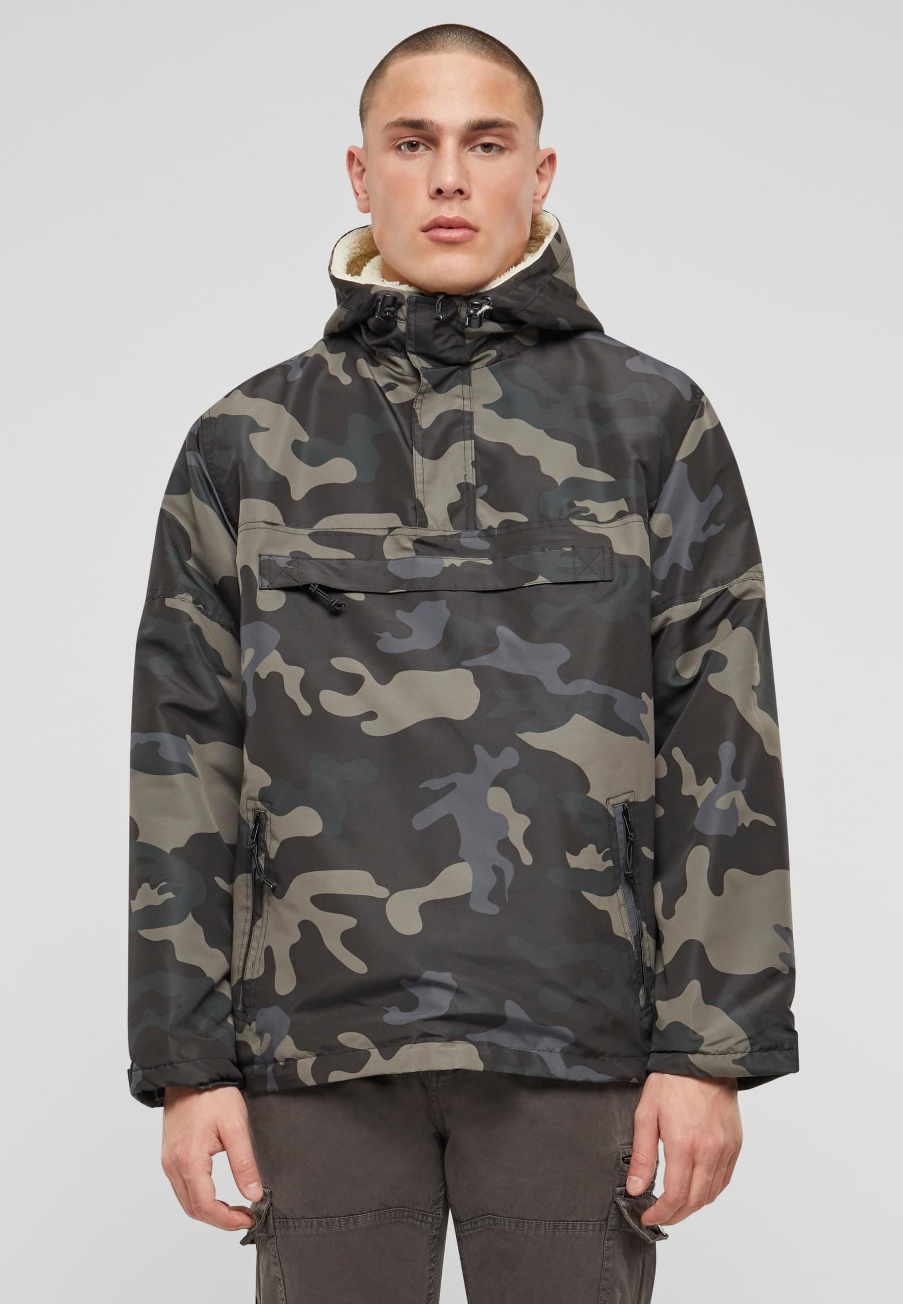 Brandit Allwetterjacke »Brandit Herren Windbreaker Sherpa«, (1 St.), mit Kapuze