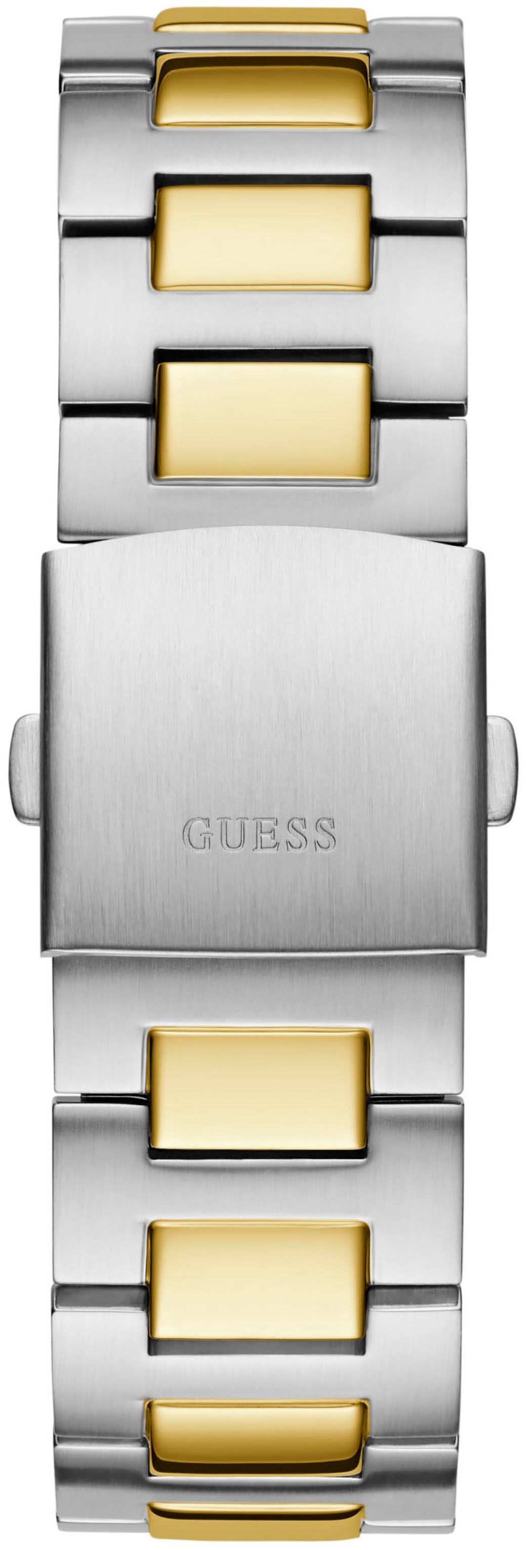 Guess Multifunktionsuhr »DASHBOARD«, Quarzuhr, Armbanduhr, Herrenuhr, Datum, 12/24-Std.-Anzeige