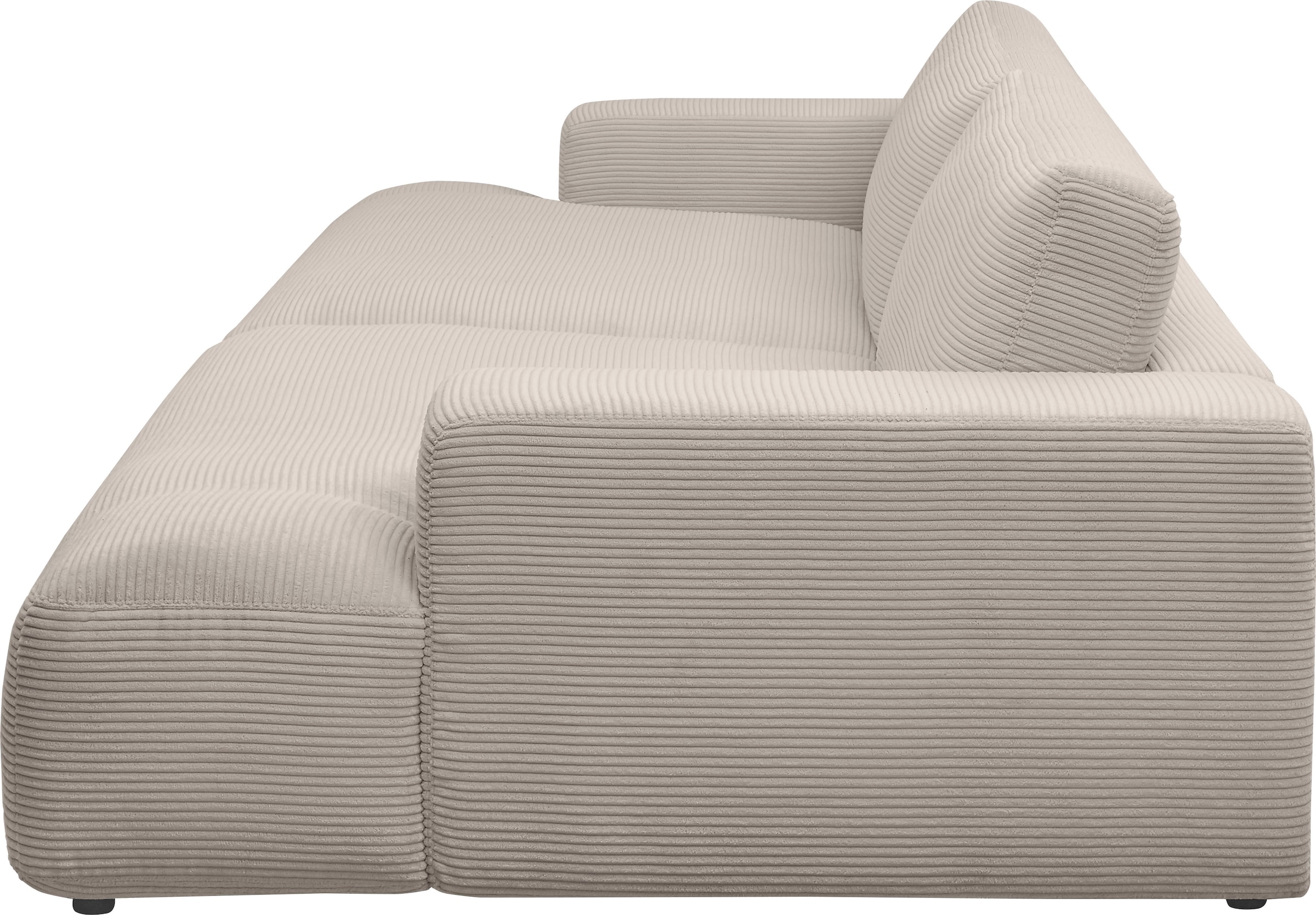 »Lucia«, branded Breite by M BAUR Loungesofa | Musterring cm 292 Cord-Bezug, GALLERY