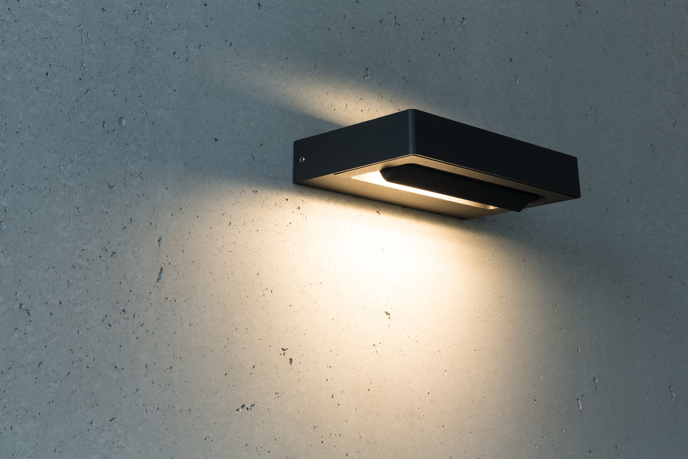 HEITRONIC LED Wandleuchte um Leuchteinheit flammig-flammig, Wandlampe, schwenkbar | Außenlampe, BAUR 1 »Cordoba«, 320°