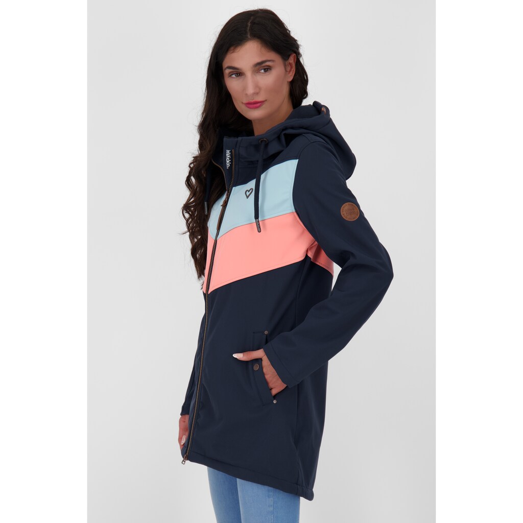 Alife & Kickin Softshelljacke »DorianeAK S Long Softshell Damen Übergangsjacke, Softshelljacke«