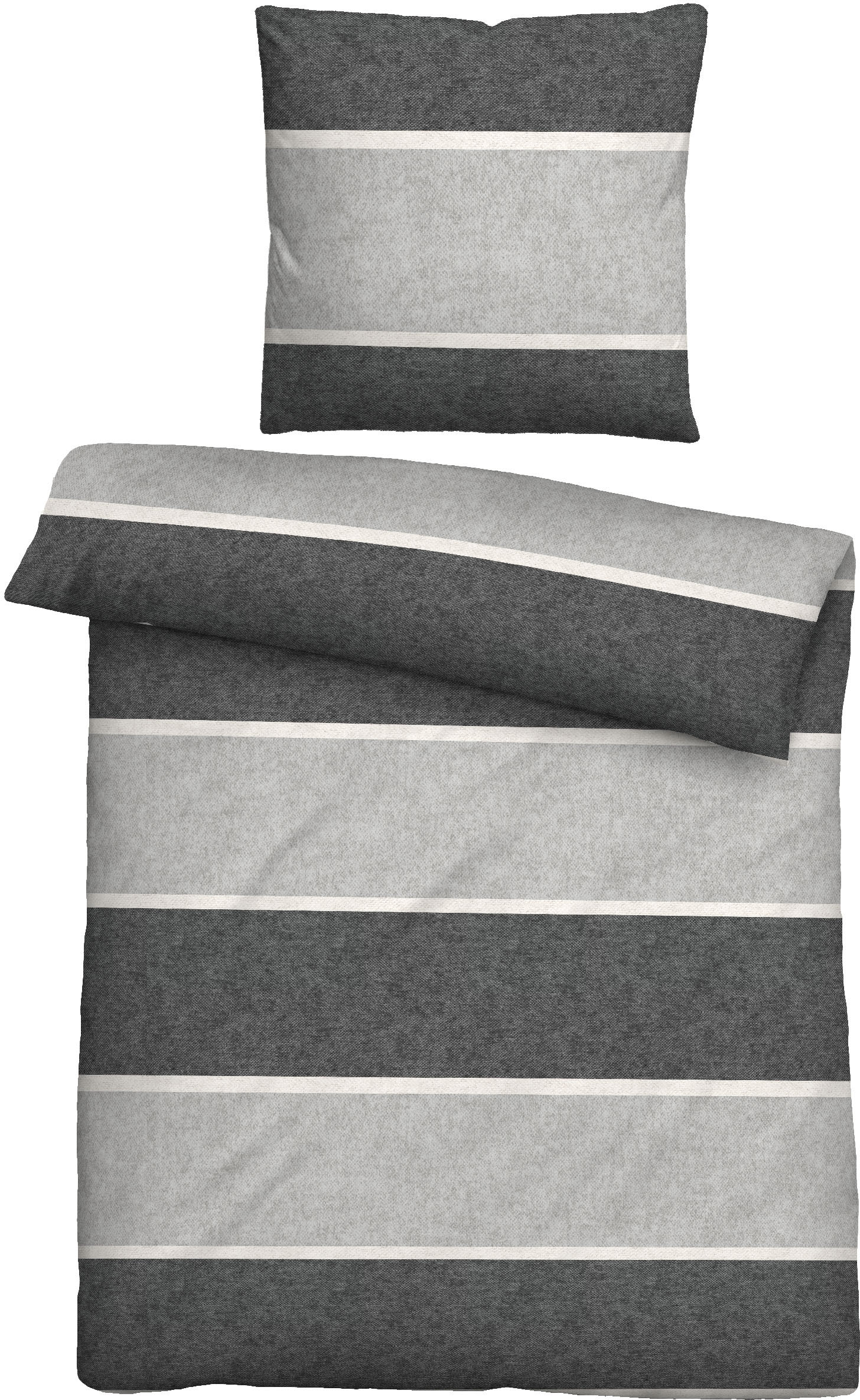 Biberna "Jonas" 2 Stk. kuschelig warm, weich, pflegeleicht, 100% Baumwolle, made in Germany