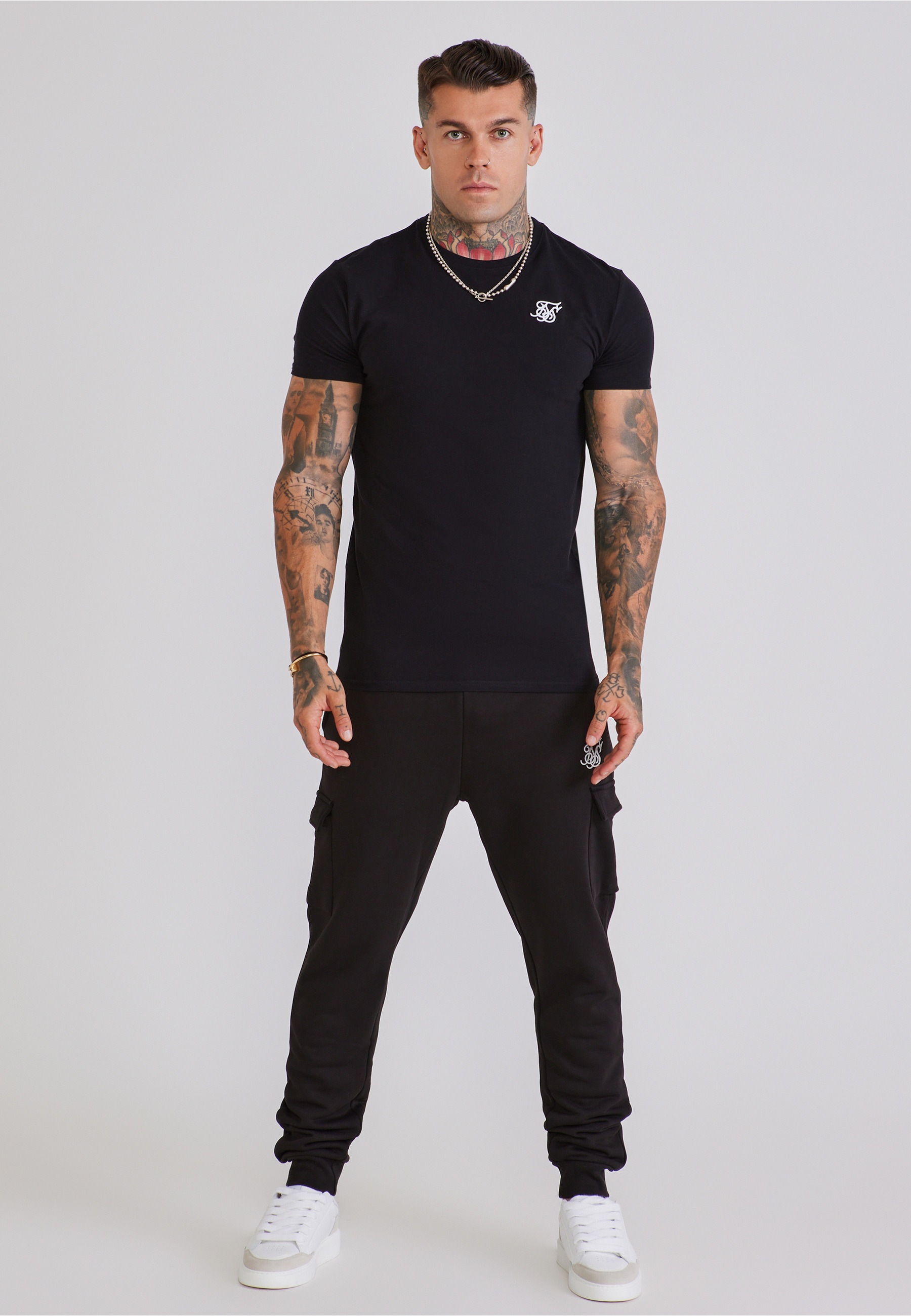 Siksilk Cargohose »SikSilk Essentials Joggers«