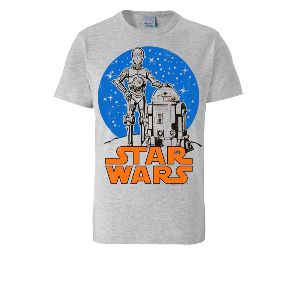 LOGOSHIRT T-Shirt »R2-D2 & C-3PO Star Wars«