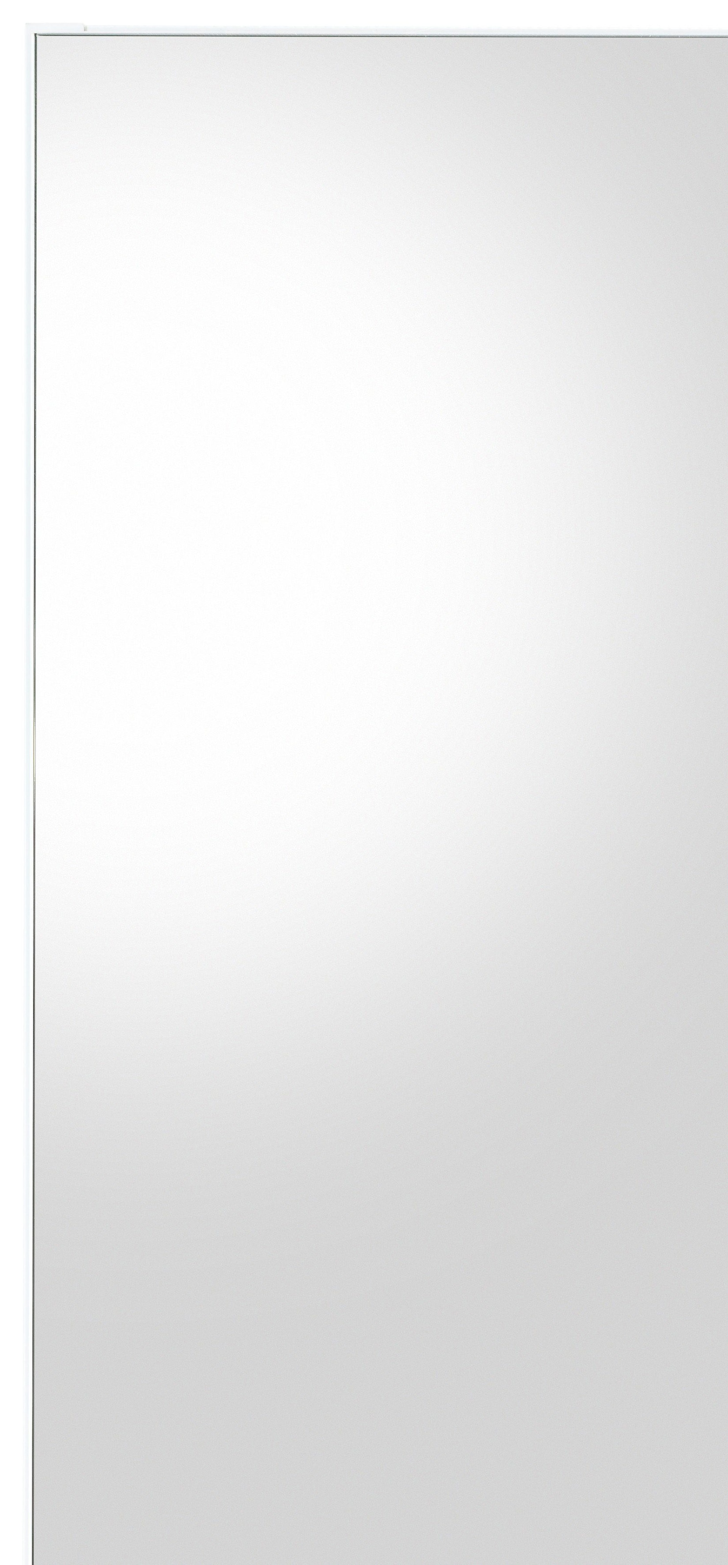 Schildmeyer Spiegelschrank »Dorina, mit höhenverstellbaren Glasböden«, Breite 100 cm, 3-türig, LED-Beleuchtung, Schalter-/Steckdosenbox