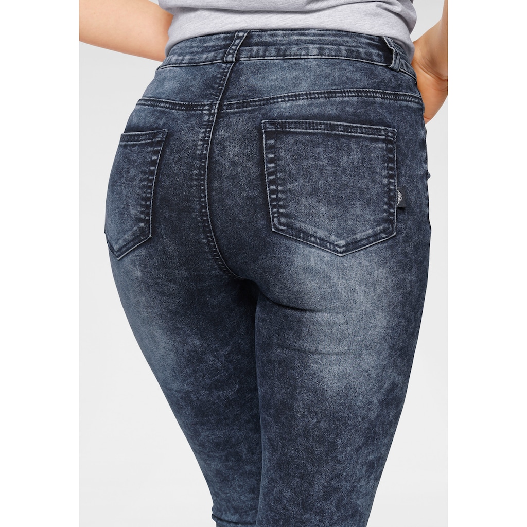 Arizona Skinny-fit-Jeans »Ultra Stretch moon washed«