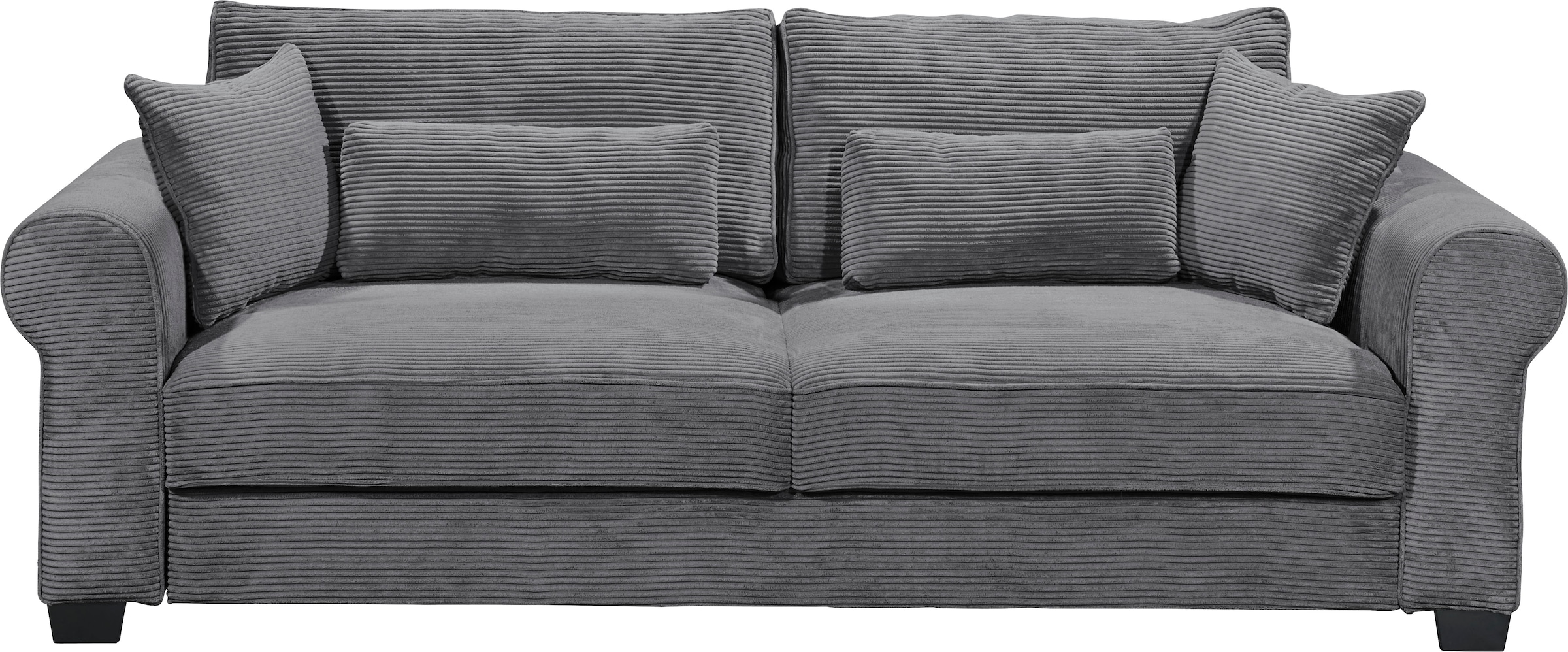 ED EXCITING DESIGN Schlafsofa "Angelina", frei im Raum stellbar, mit Bettka günstig online kaufen