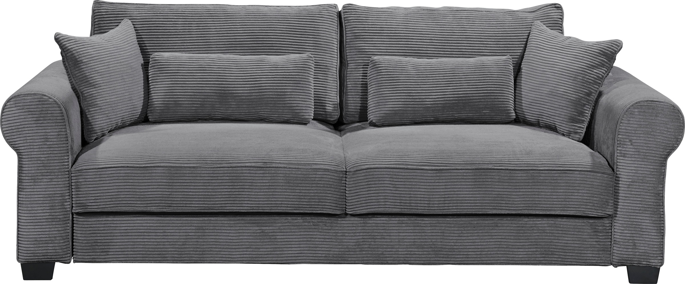 ED EXCITING DESIGN Schlafsofa "Angelina", mit Bettkasten & 4 Zierkissen günstig online kaufen