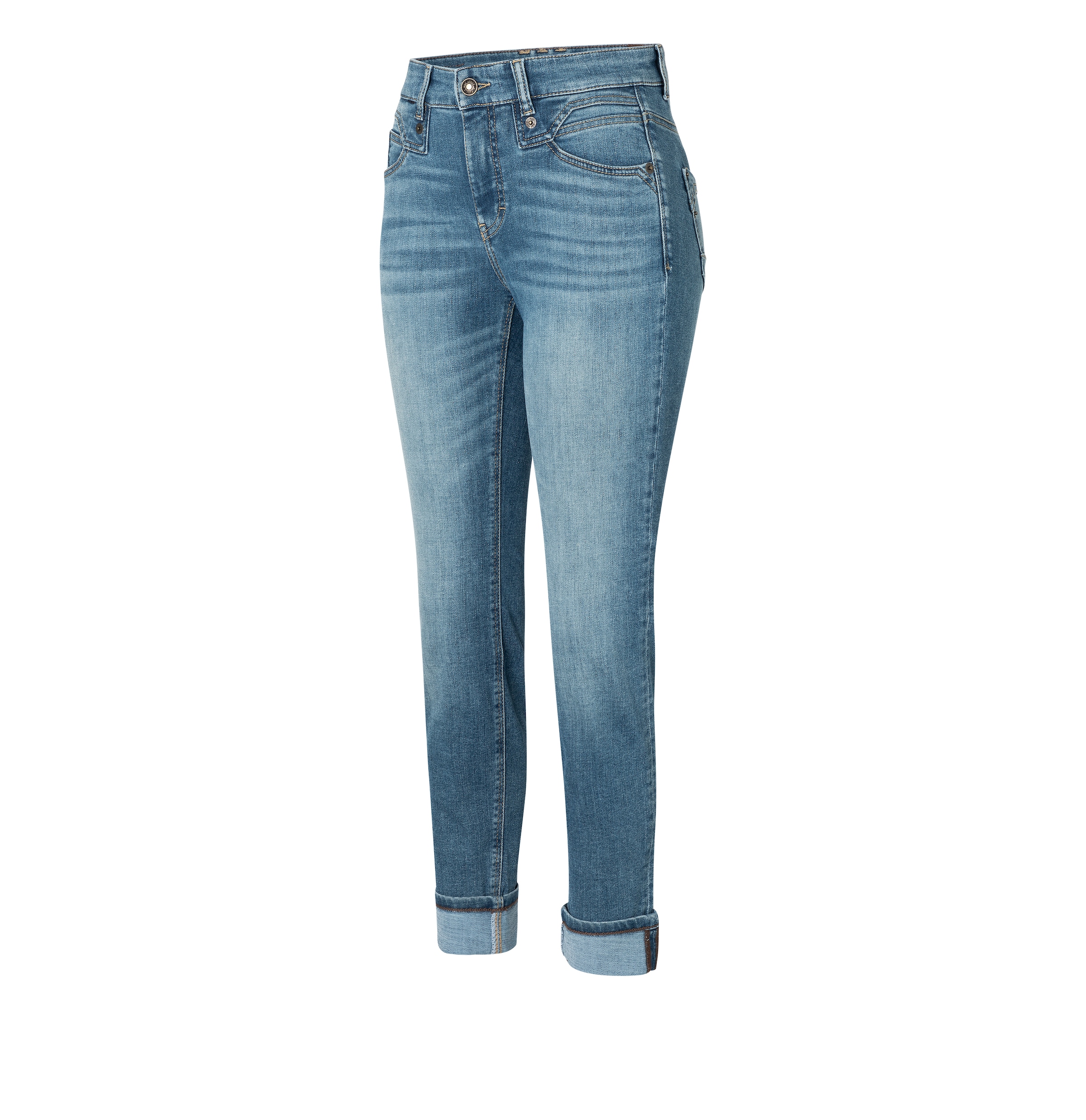 MAC Slim-fit-Jeans MAC Schmale Jeans aus leichter Denim Qualität in B (1-tl günstig online kaufen