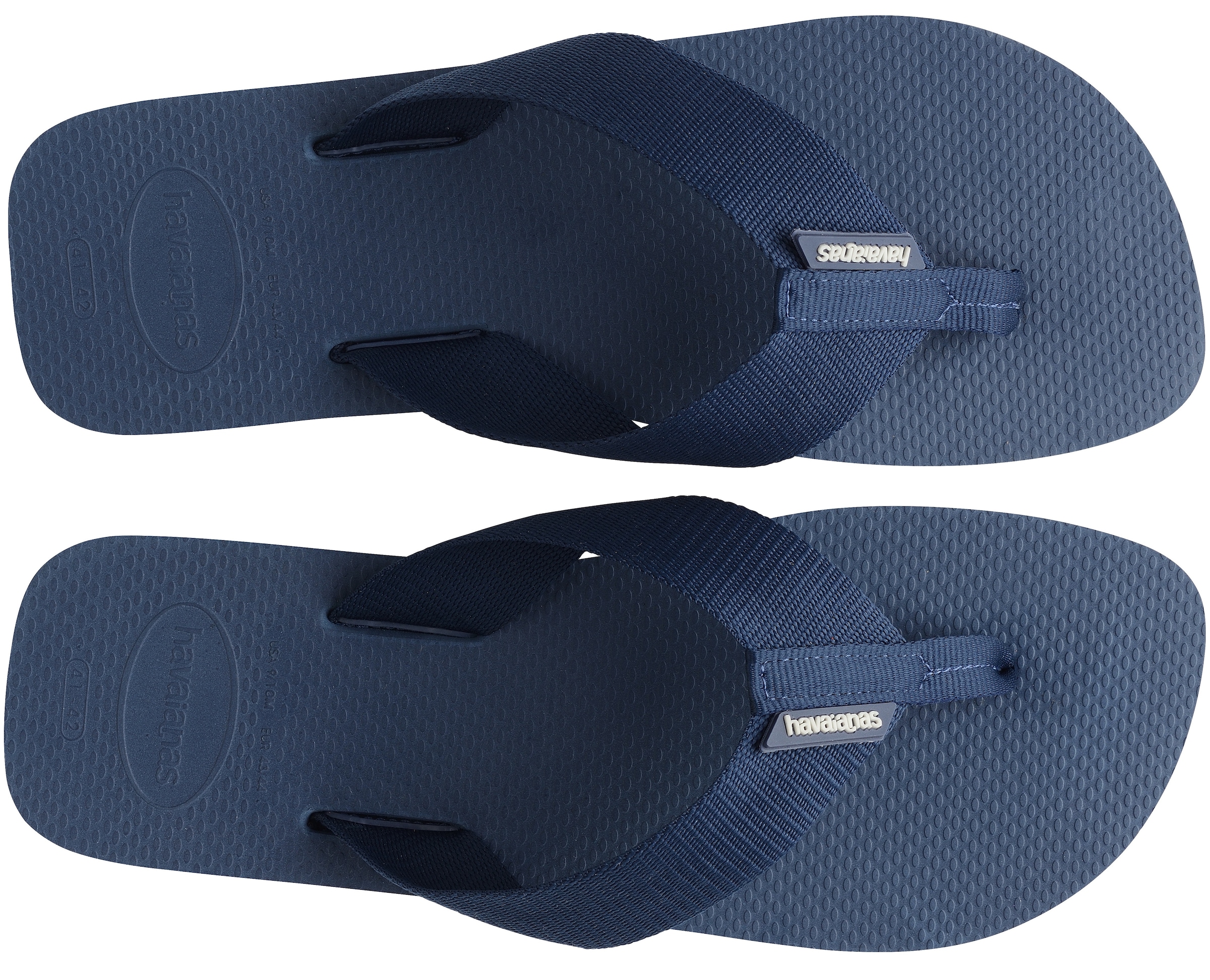 Havaianas Zehentrenner »URBAN BASIC MATERIAL«, Sommerschuh, Schlappen, Poolslides, Badeschuh, in einfachem Design