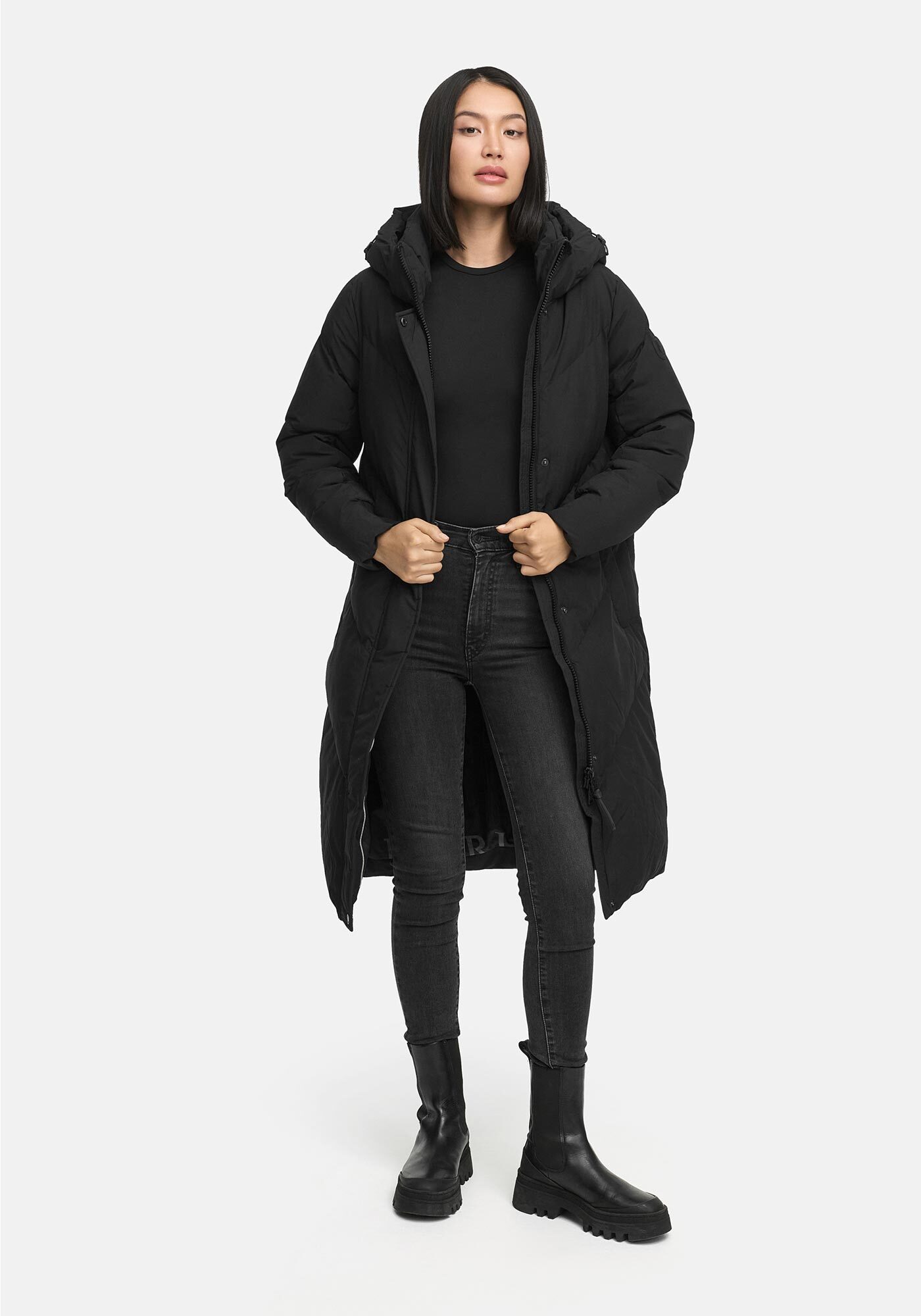 Thumbnail - Marikoo Winterjacke "Teonaa" Figurbetonte Passform mit moderner Steppung
