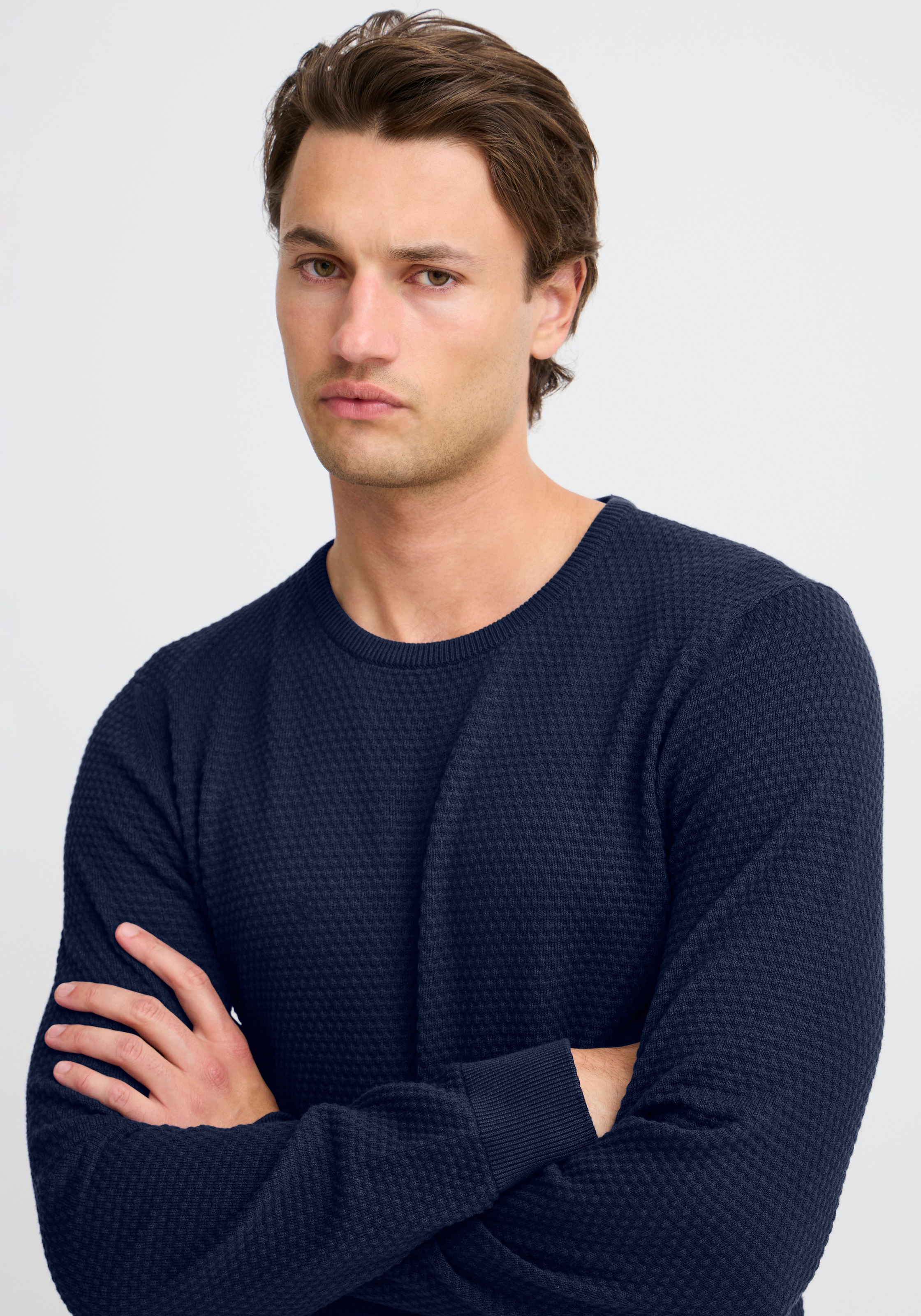 Blend Rundhalspullover »BHREDHILL crewneck«