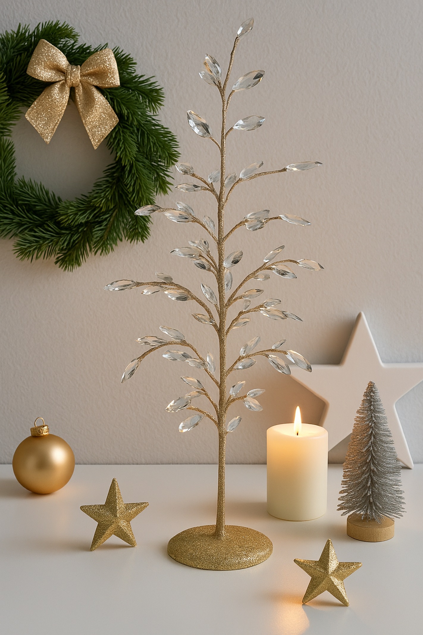 I.GE.A. Kunstbaum "Dekobaum mit Acryl-Steinchen" günstig online kaufen