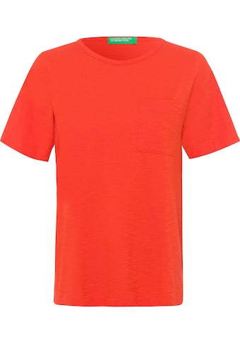United Colors of Benetton Kurzarmshirt, mit aufgesetzter Brusttasche kaufen