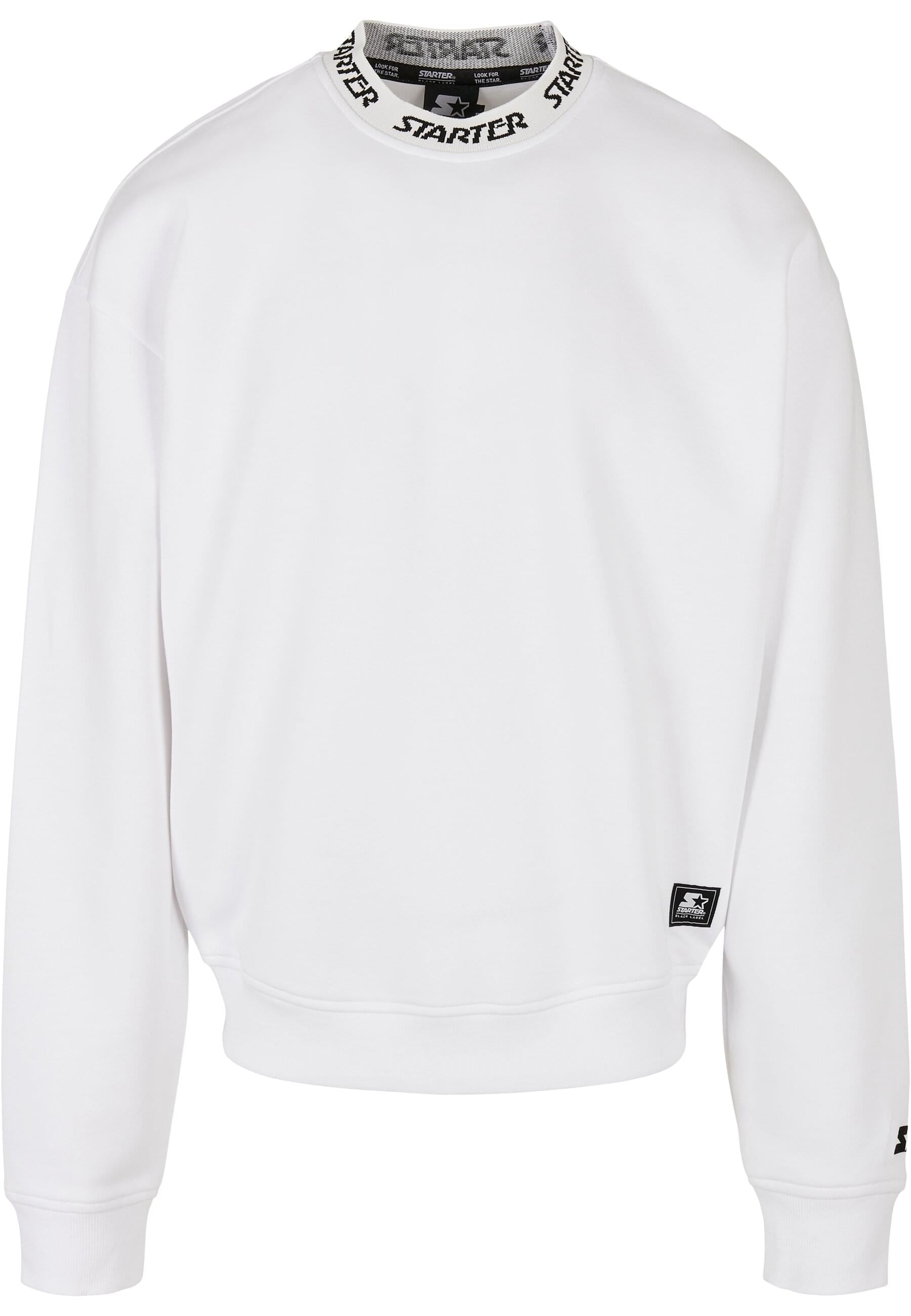 Rundhalspullover »Starter Black Label Herren Starter Jaquard Rib Crewneck«