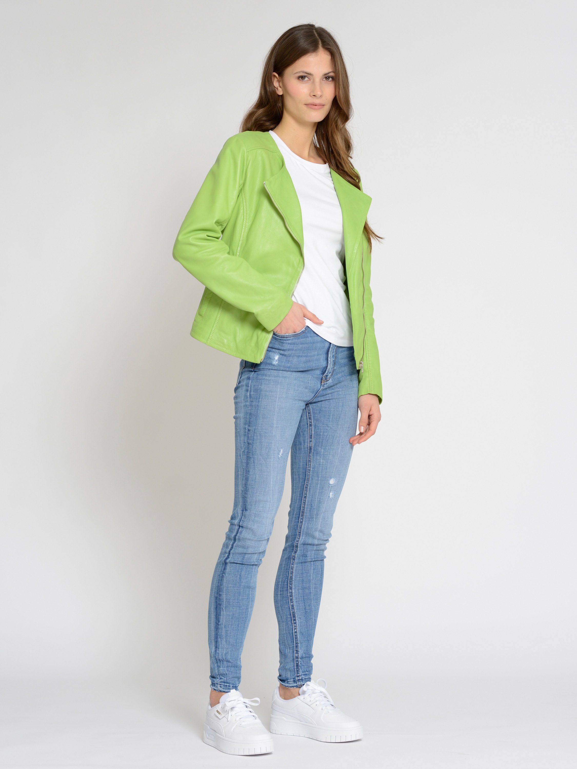 Maze Lederblazer »42021220«