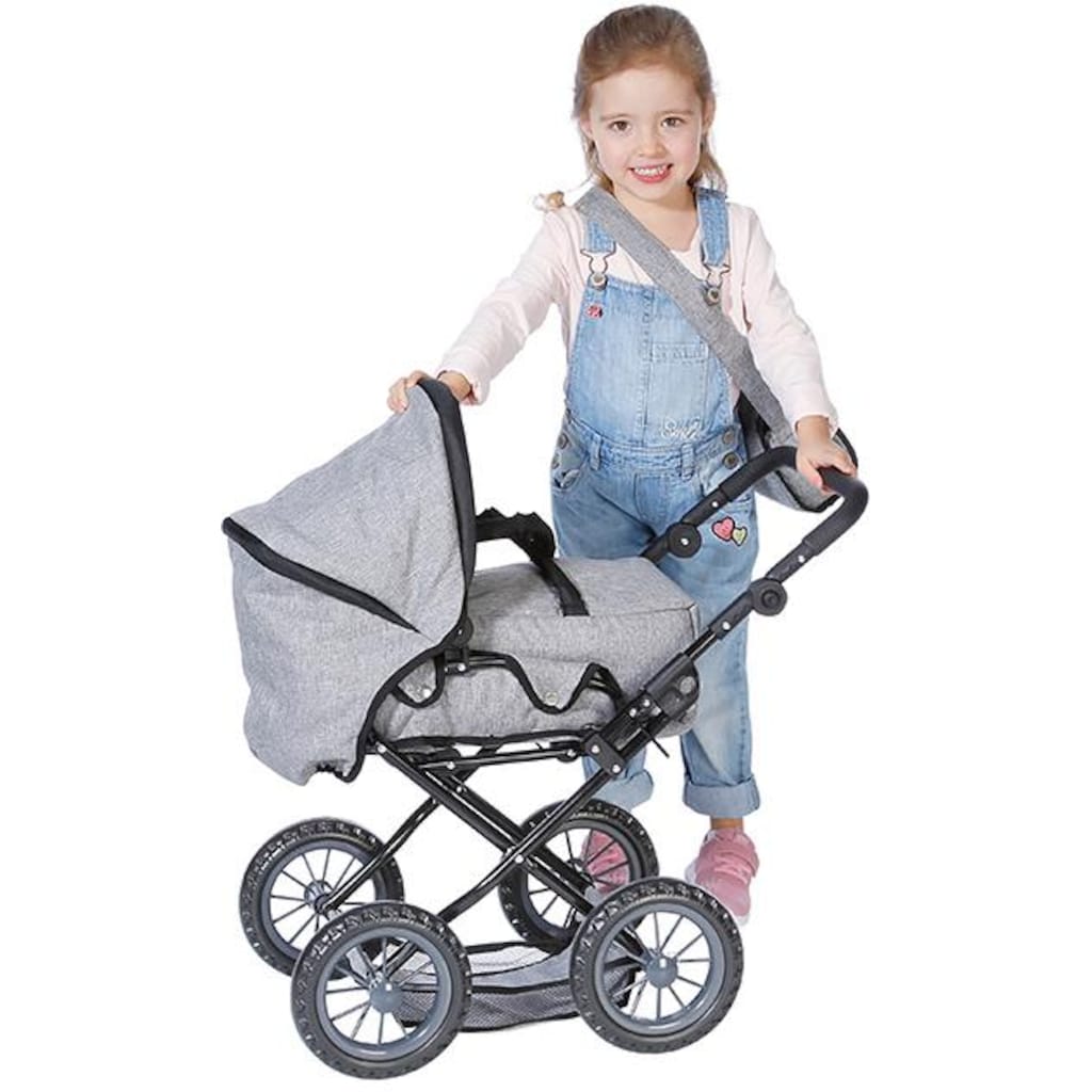 Knorrtoys® Kombi-Puppenwagen »Ruby - Stone«, mit Wickeltasche