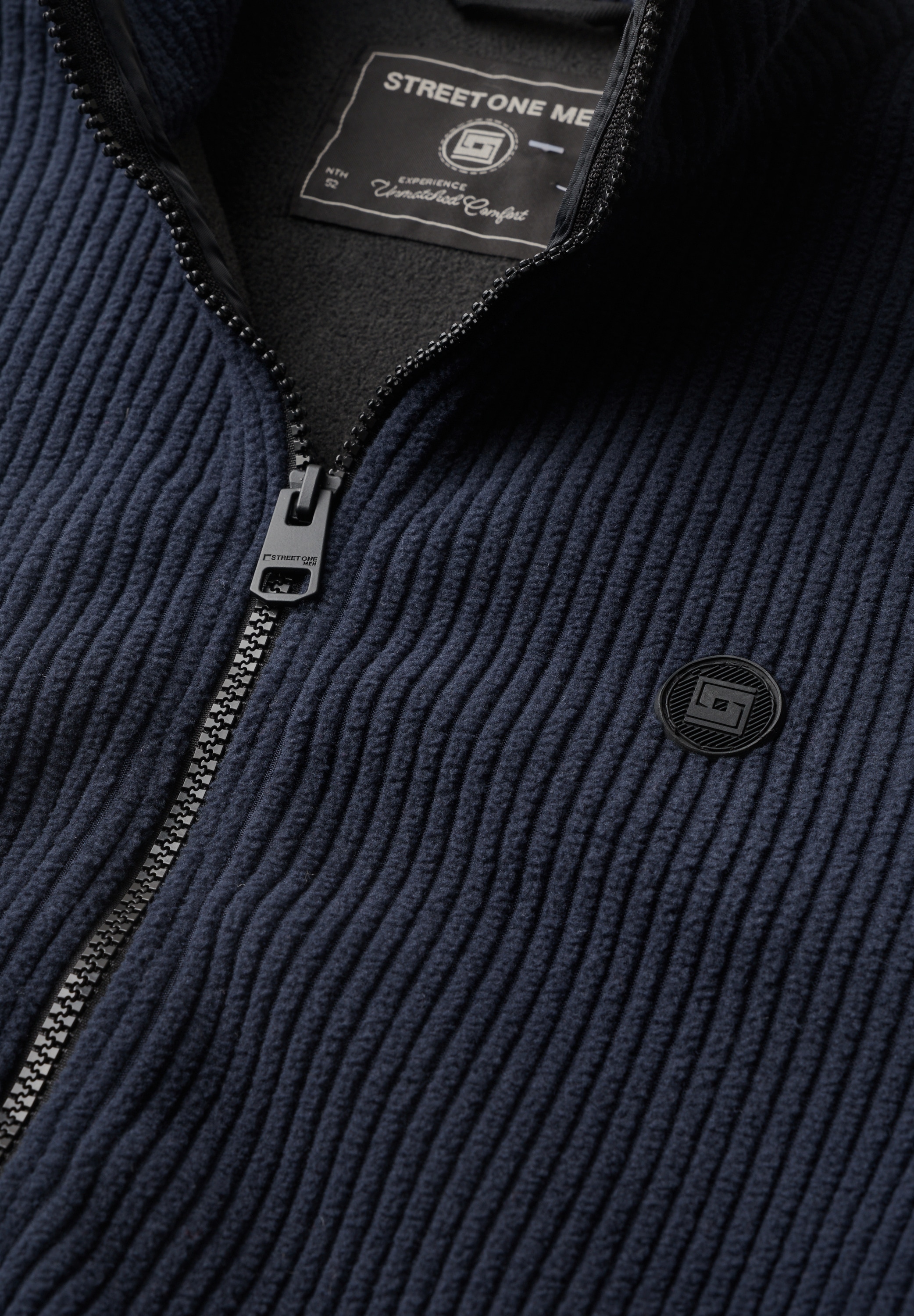 STREET ONE MEN Cordjacke ohne Kapuze in Cord-Optik