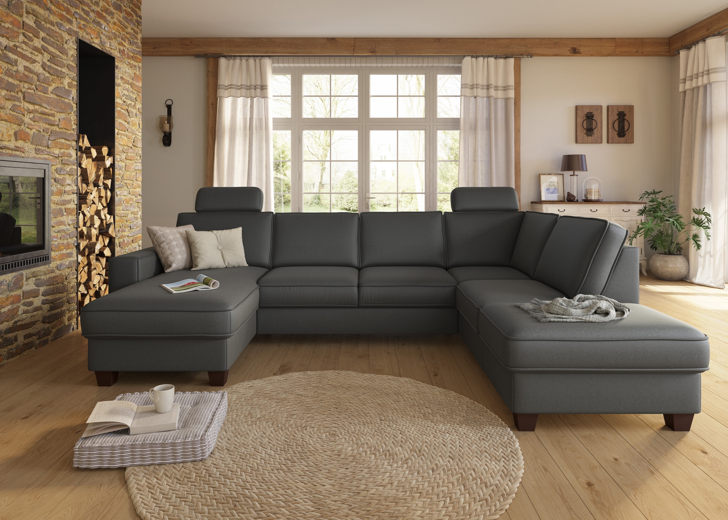 OTTO home Sofa-Kopfstütze »County« Set, 2 Stk. tlg. 2 Stück im Set, passend zur "County"-Serie