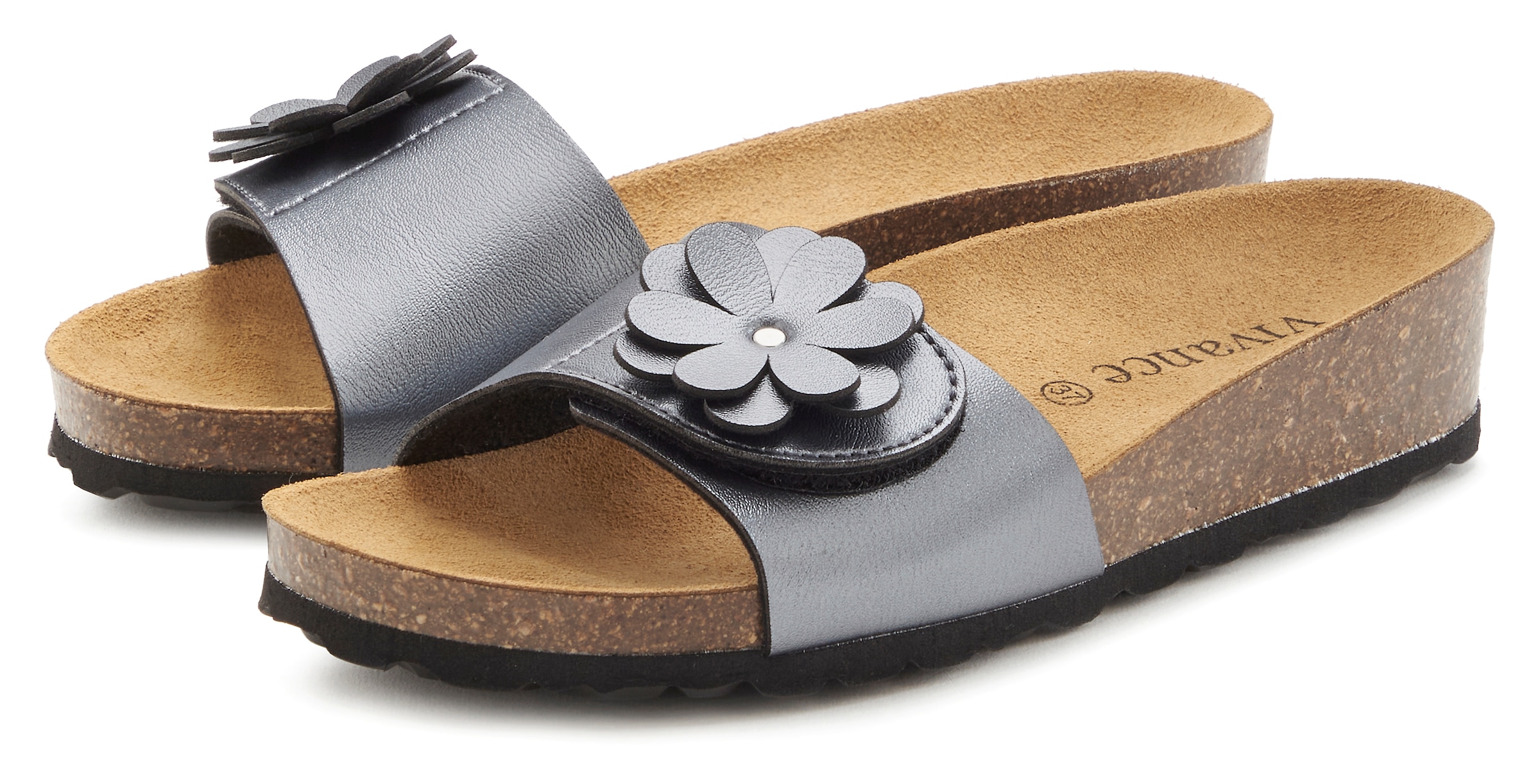Vivance Pantolette "Mule, Sandale, offener Schuh, Sommerschuh," mit Komfort günstig online kaufen