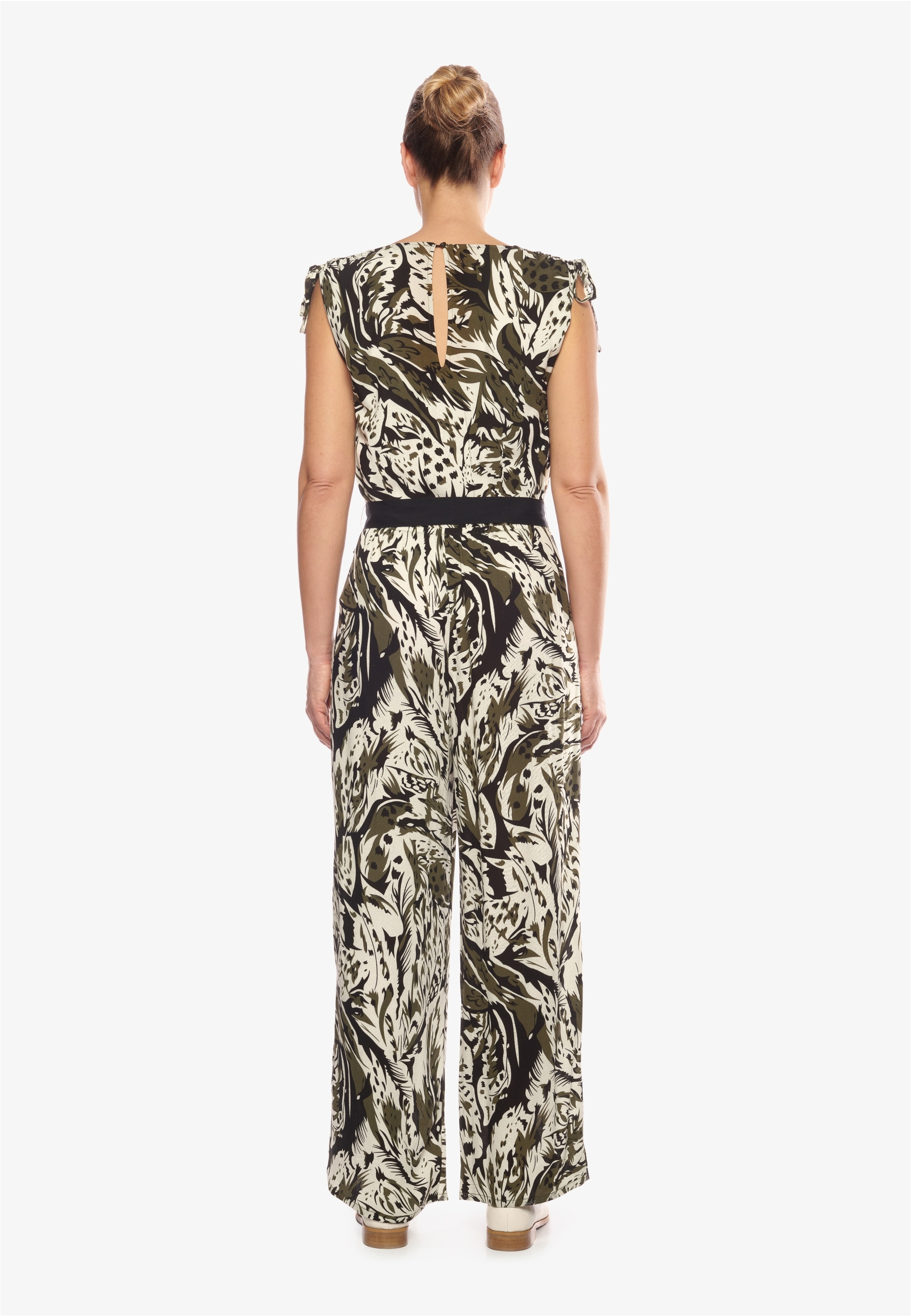 Le Temps Des Cerises Jumpsuit, mit modischem Allover-Muster