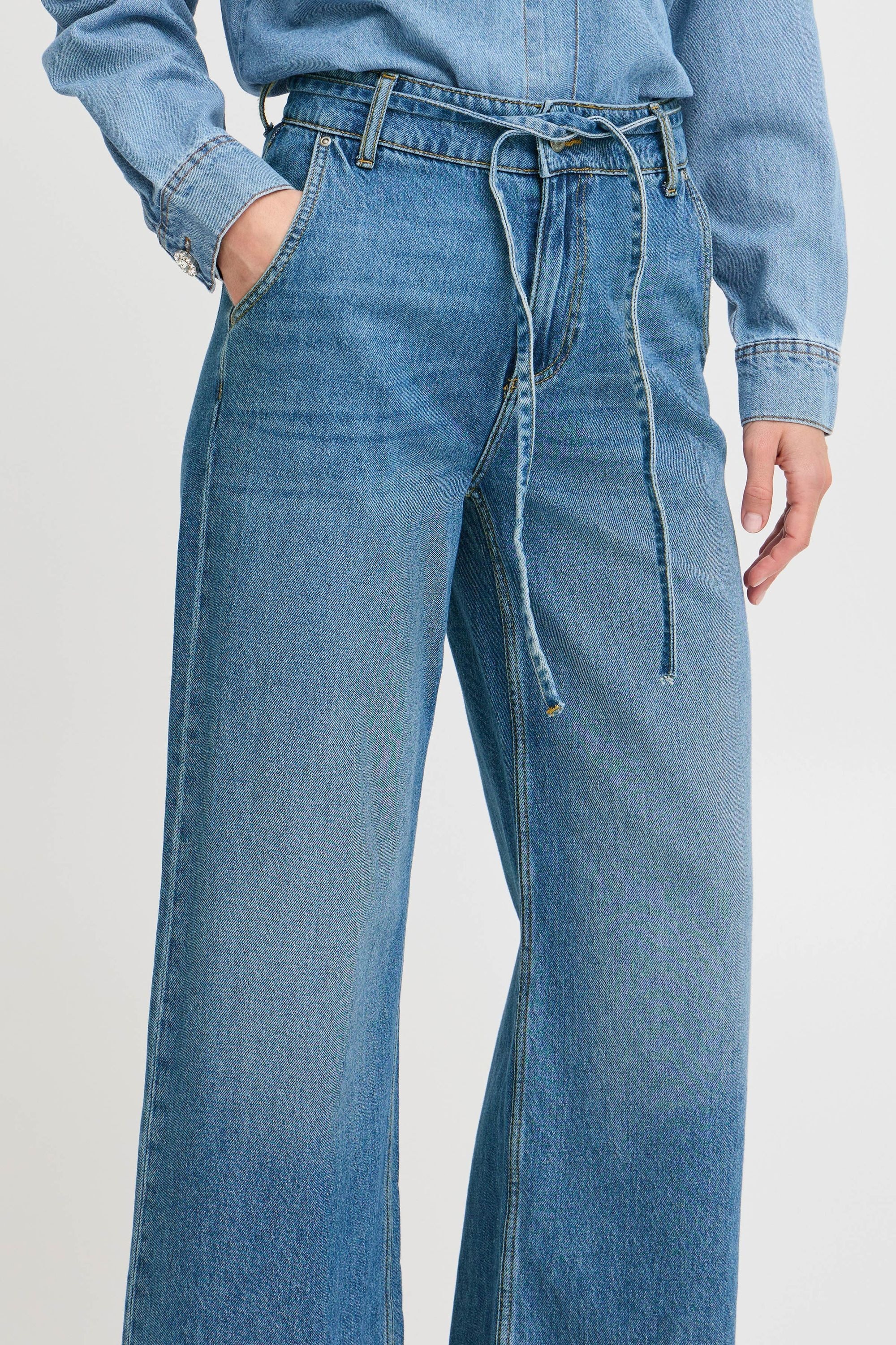 b.young Bequeme Jeans »Bequeme Jeans BYKIMU BELT JEANS -«
