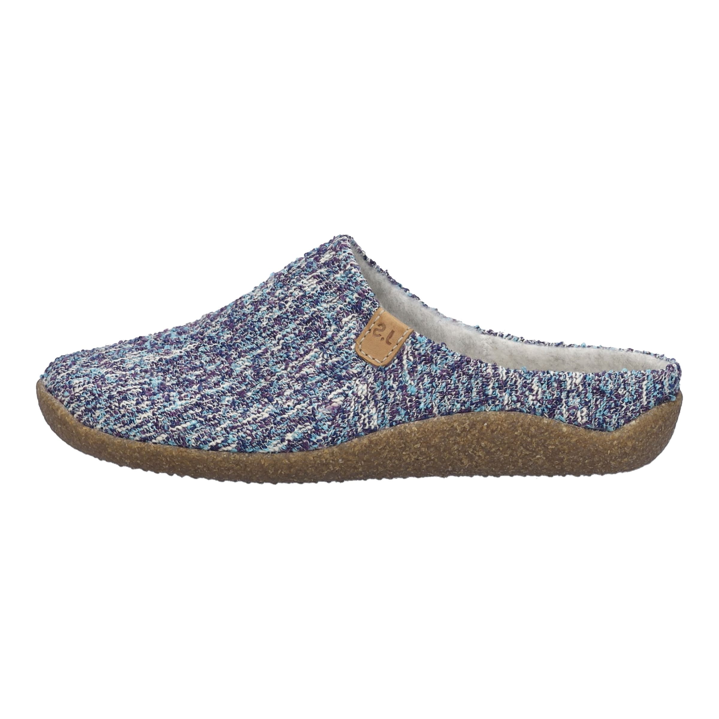 Josef Seibel Hausschuh »Vinny 03, blau-multi«