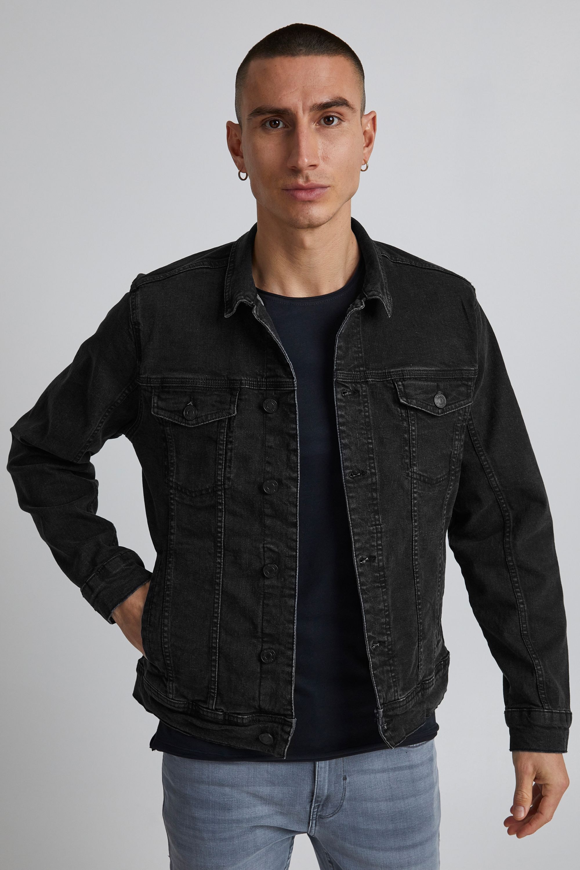 Blend Jeansjacke "BHNaril" ohne Kapuze Lässige Jeansjacke mit praktischen T günstig online kaufen