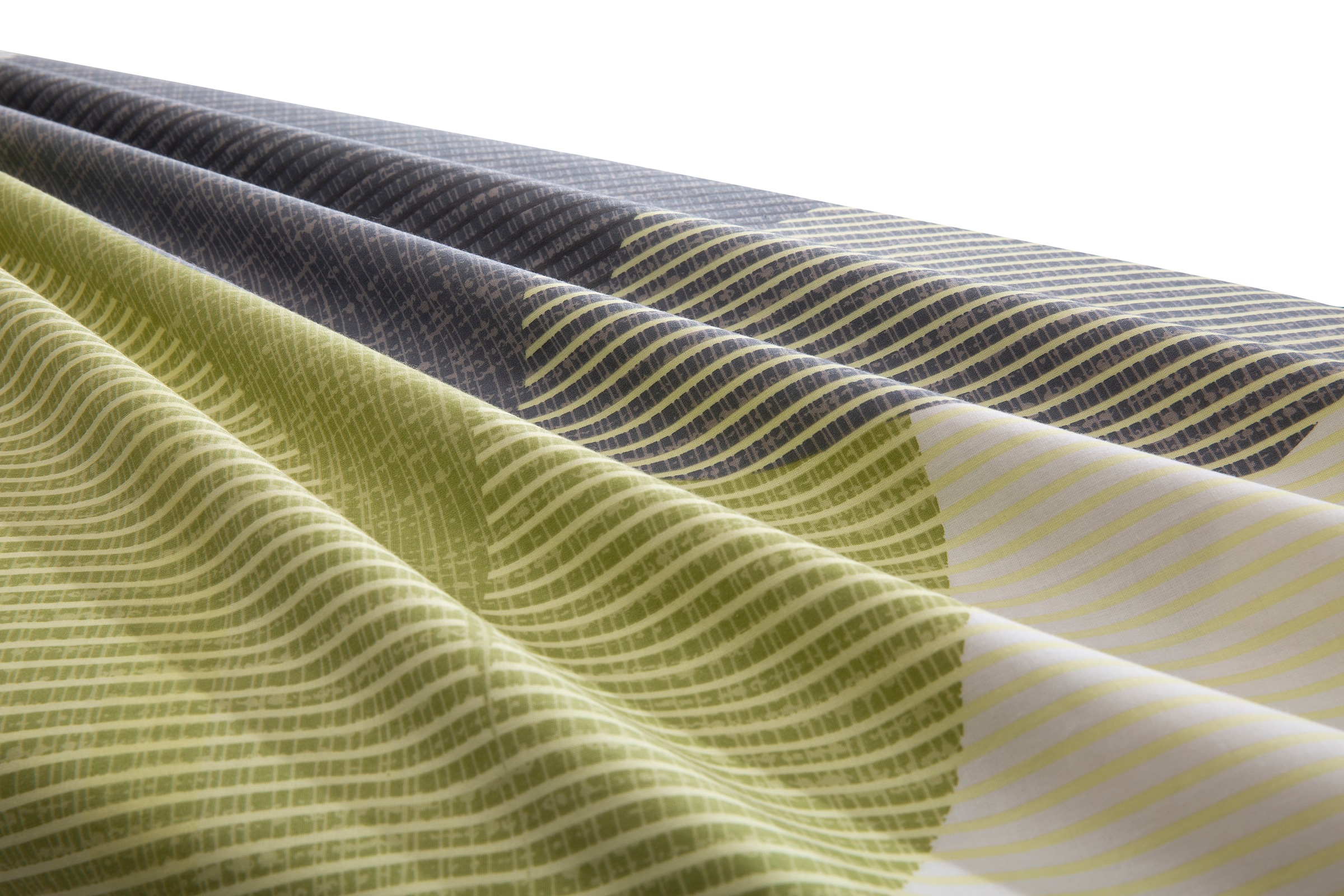 Thumbnail - BIERBAUM Bettwäsche "Carla in Gr. 135x200 oder 155x220 cm" 2 Bettwäsche aus Baumwolle, geometrische Bettwäsche mit Reißv...