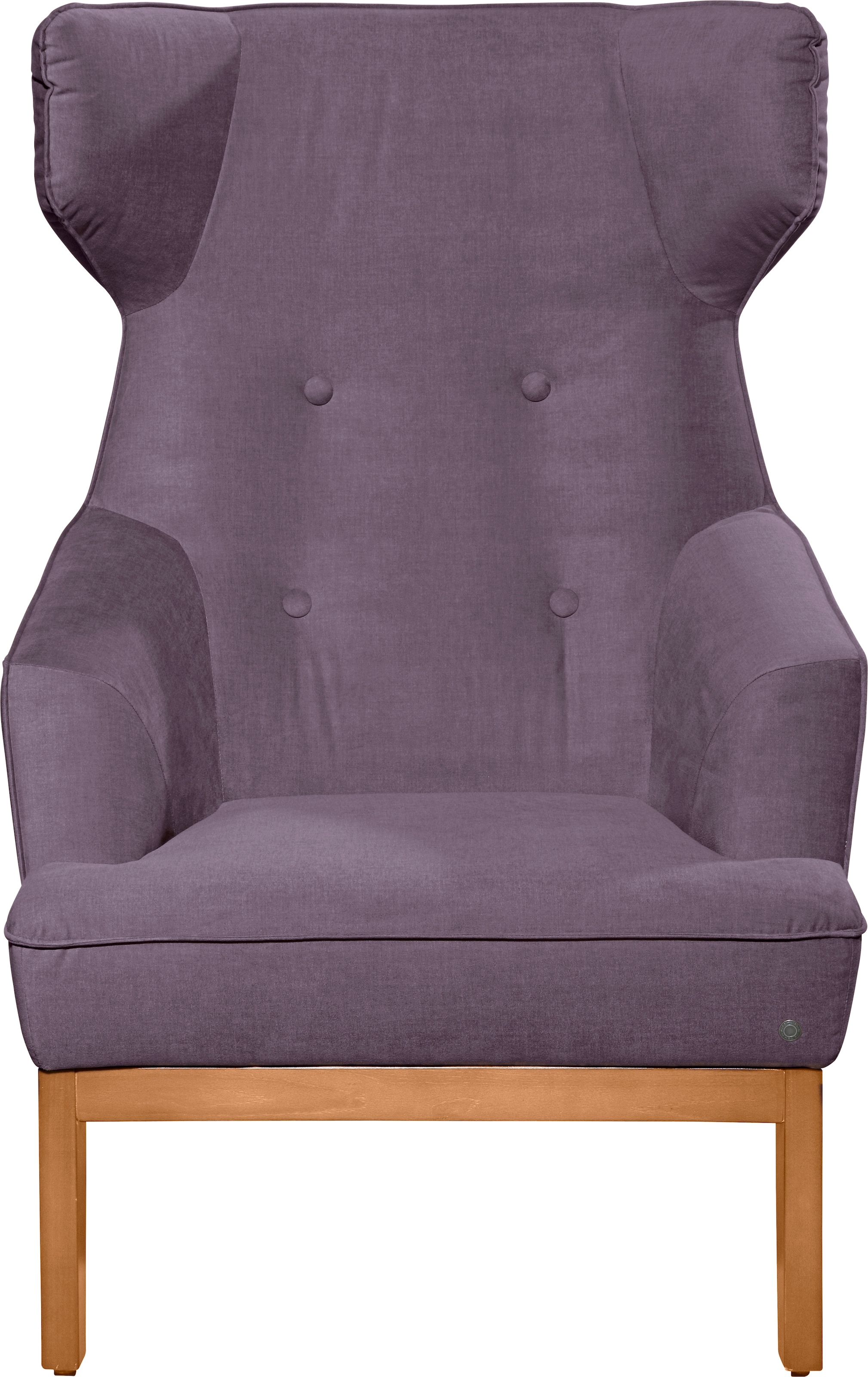 TOM TAILOR HOME Ohrensessel "COZY", im Retrolook, mit Kedernaht und Knöpfun günstig online kaufen