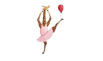 queence Leinwandbild »Ballerina Giraffe« kaufen