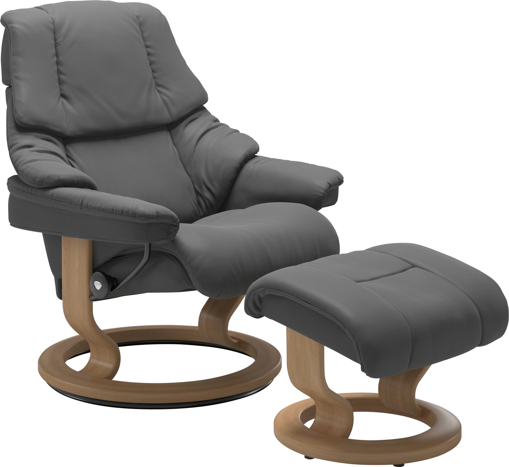 Stressless Relaxsessel "Reno", (Set, Relaxsessel mit Hocker), mit Hocker, m günstig online kaufen