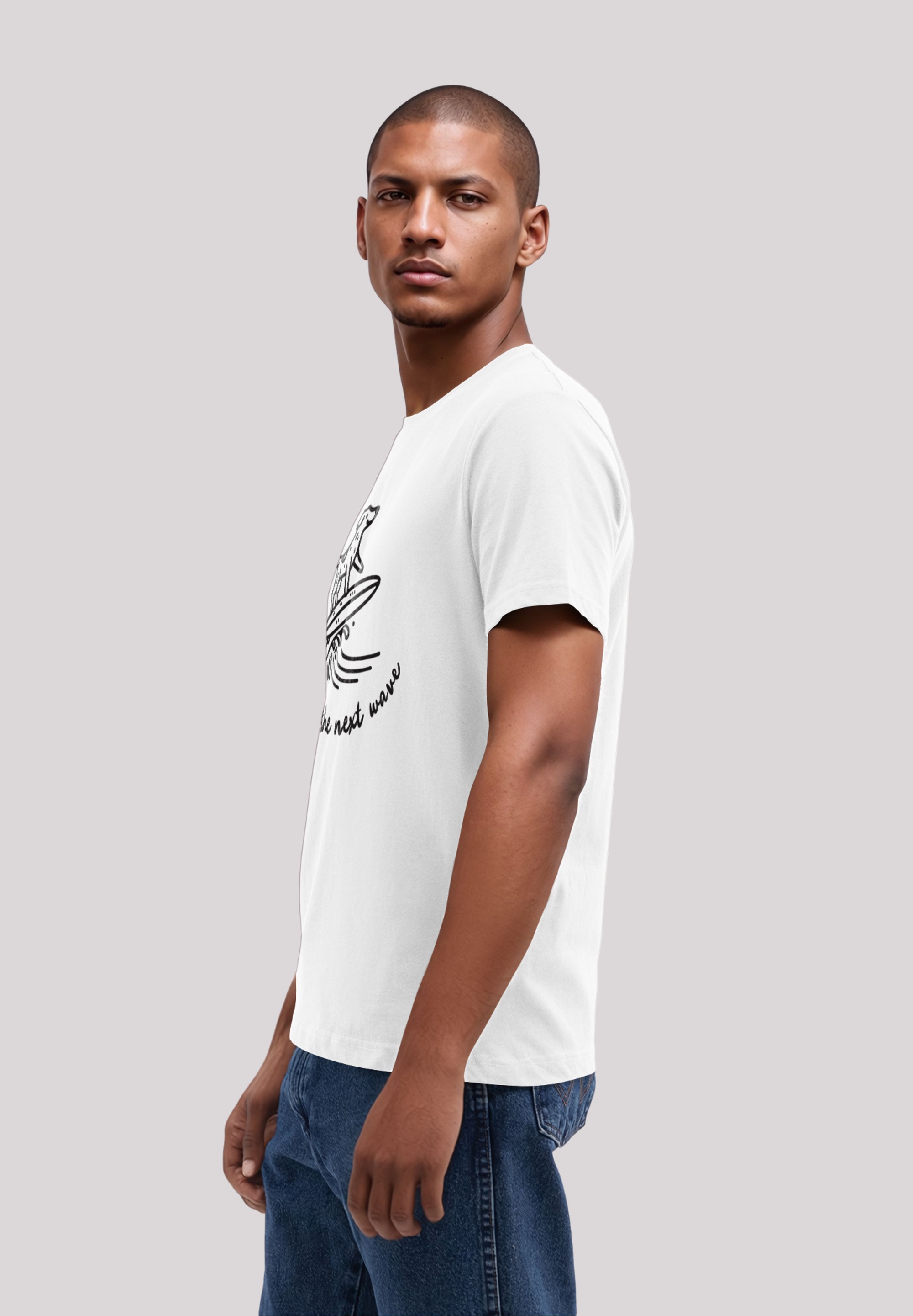 F4NT4STIC T-Shirt »See You On The Next Wave«, Premium Qualität
