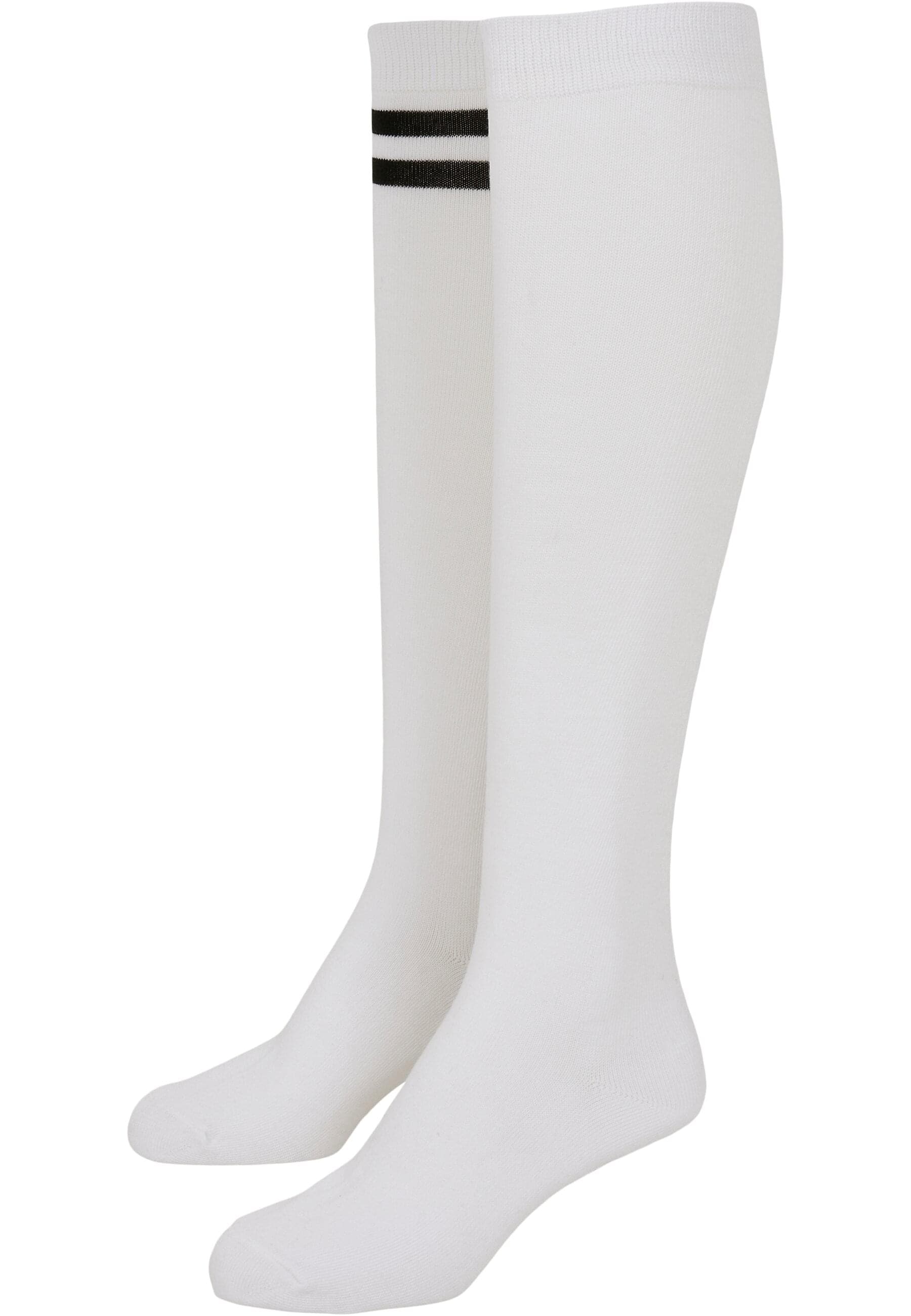URBAN CLASSICS Basicsocken »Urban Classics Unisex Ladies College Socks 2-Pack«, (1 Paar)