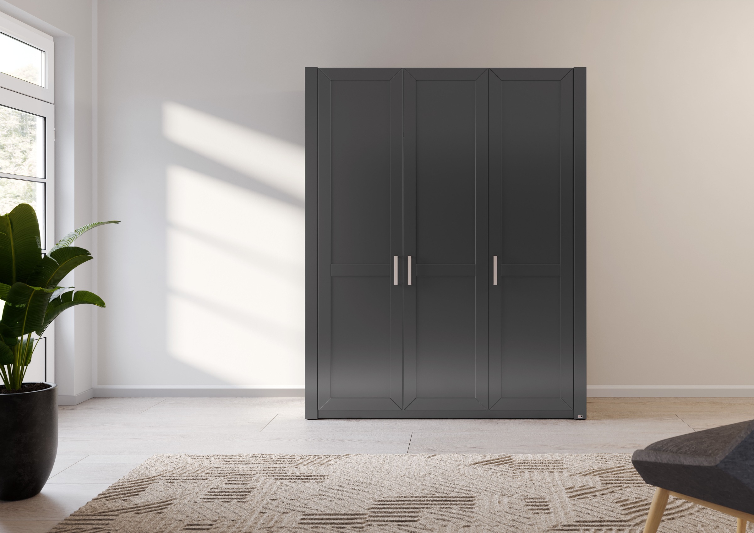 set one by Musterring Kleiderschrank "York Schlafen", (1 St.), mit Holztüre günstig online kaufen