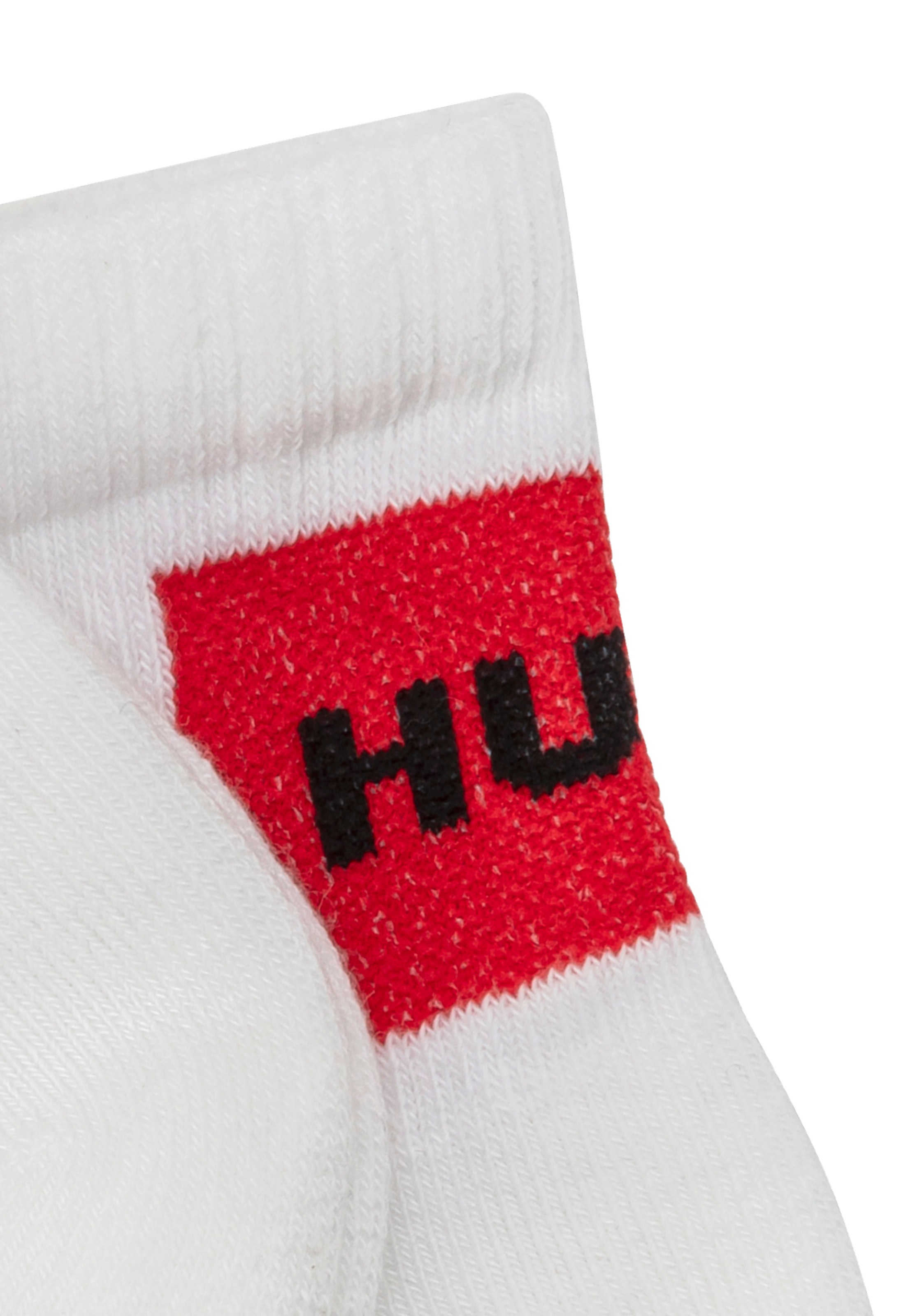 HUGO Underwear Freizeitsocken Packung, 3er, 3 Paar tlg. mit kontrastfarbene günstig online kaufen