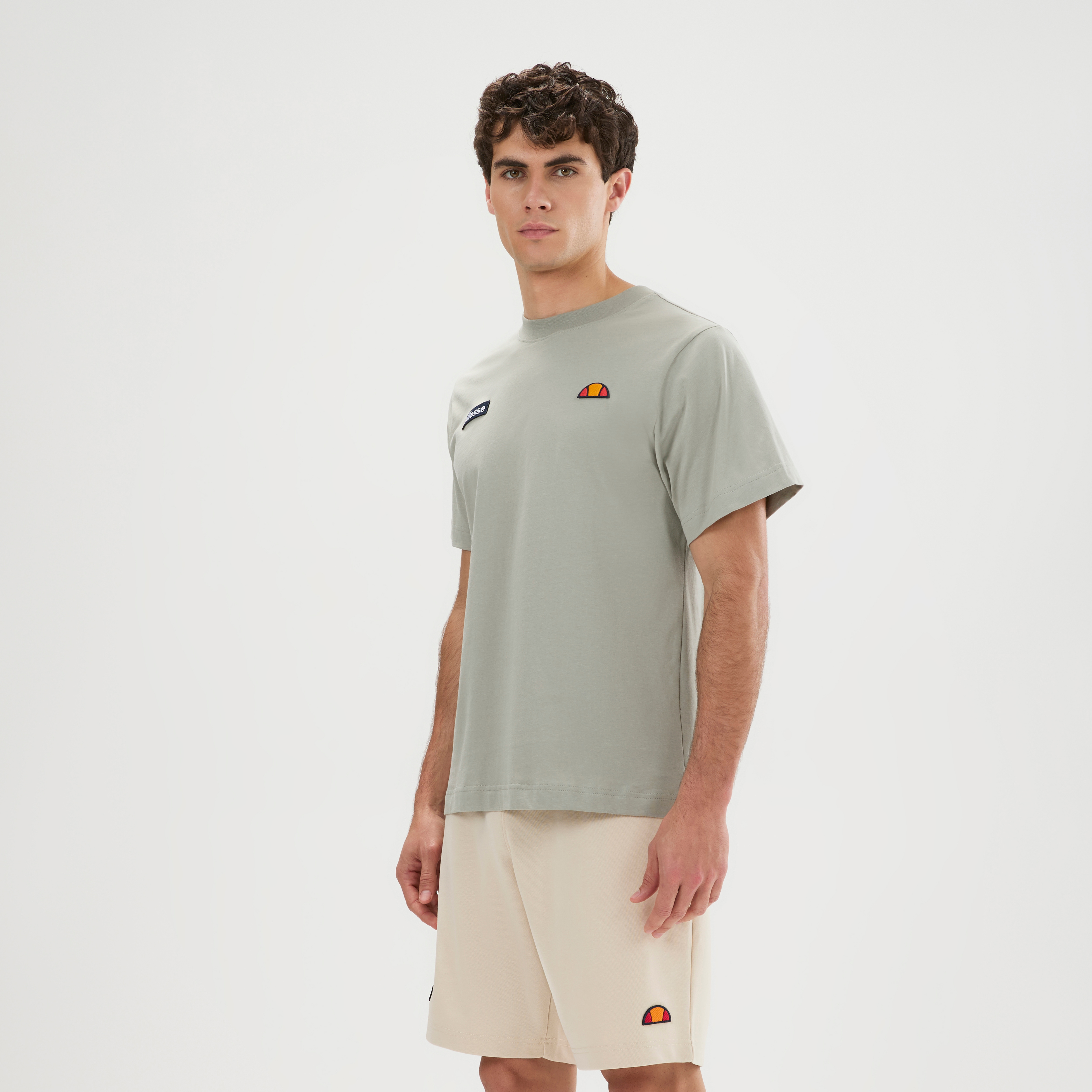 Ellesse T-Shirt "FLORAN TEE" mit Rundhalsausschnitt, Kurzarm-Design, aus Baumwolle, normale Länge