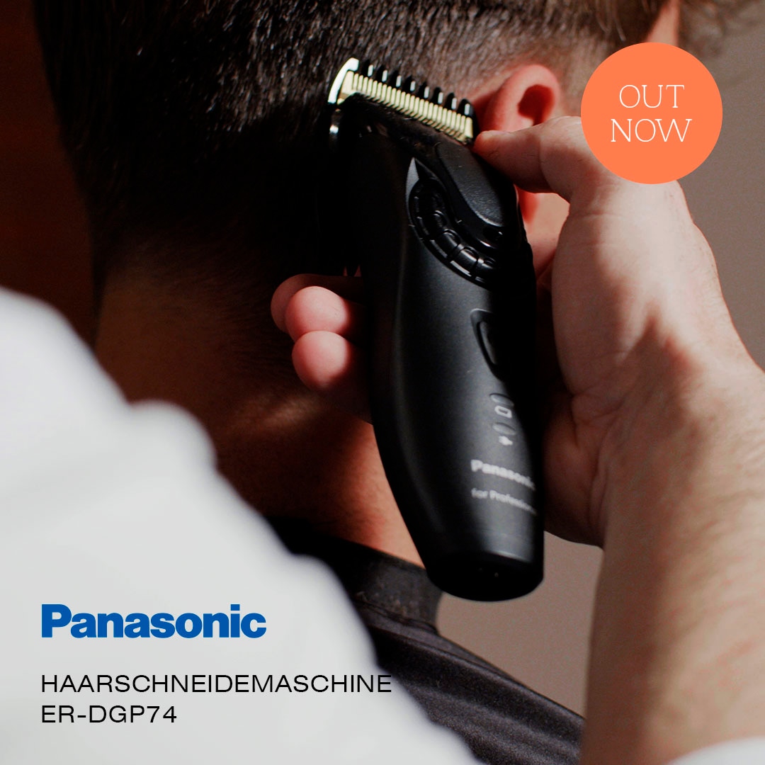 Panasonic Haarschneider »Haarschneidemaschine ER-DGP74«, 3 Aufsätze, Memory-  Effect, Linearmotor mit Constant Control | BAUR