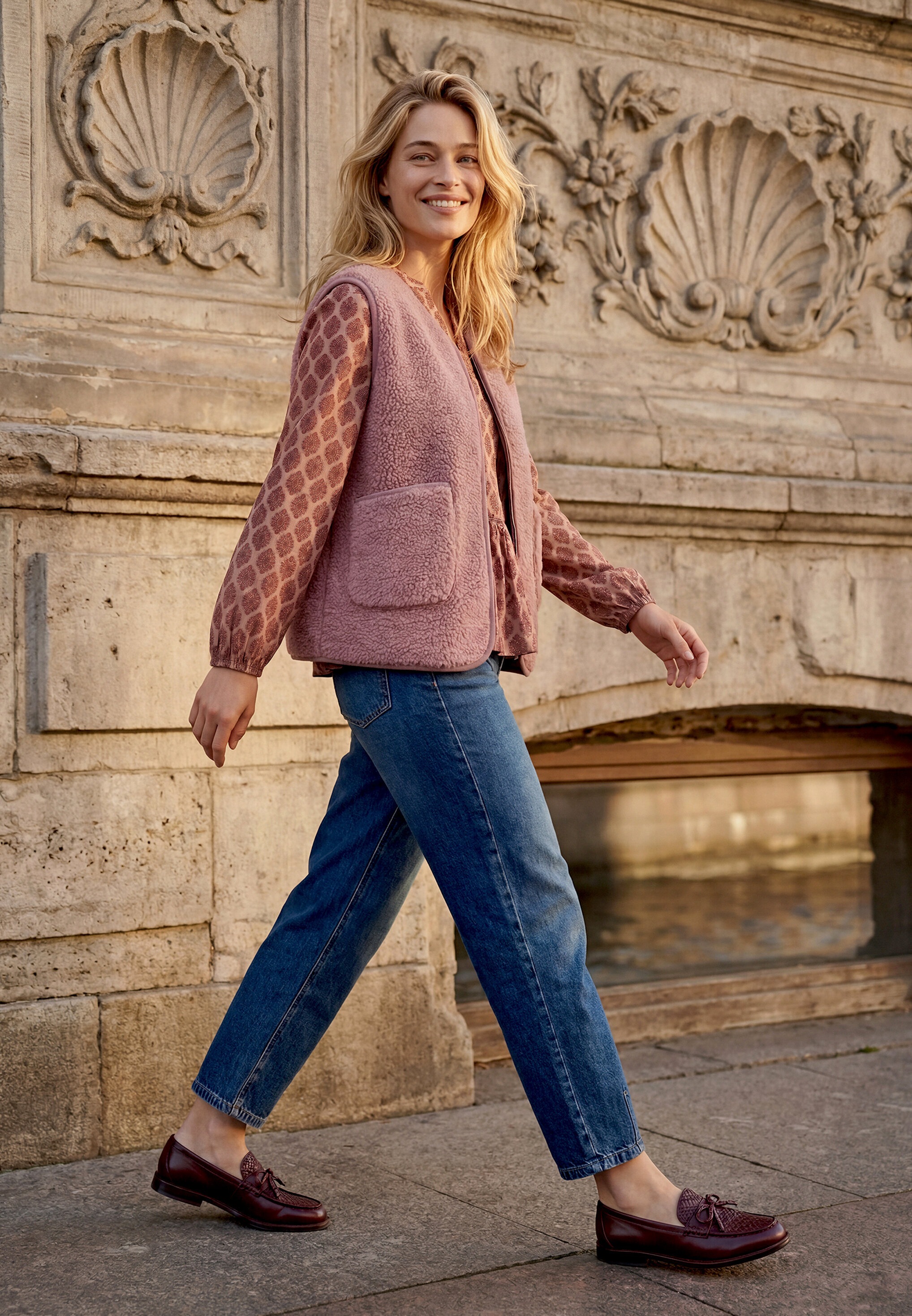 Cartoon Ankle-Jeans »Damen mit Waschung«