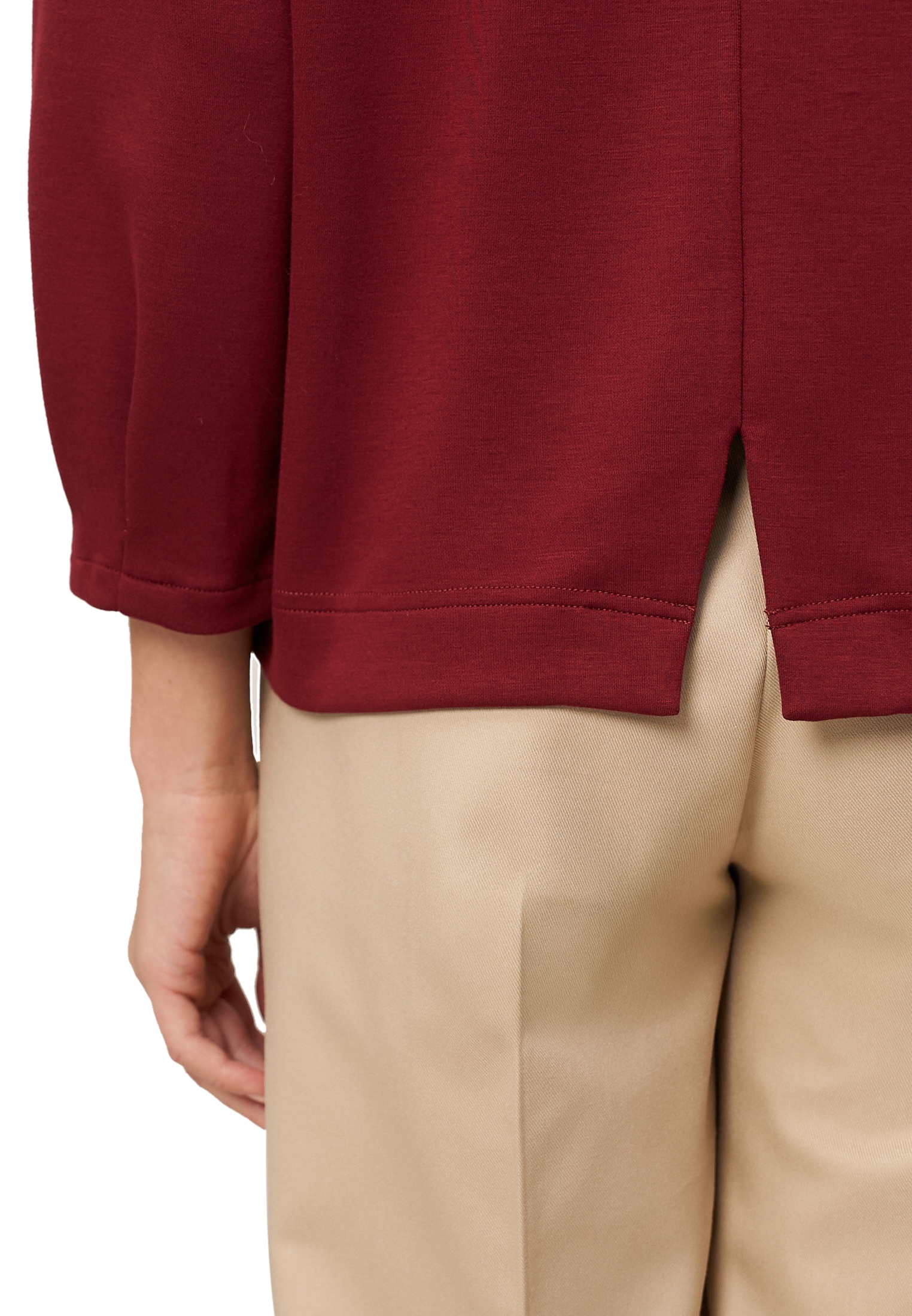 Zero Sweatshirt »Damen mit Dreiviertelärmeln«, Plain/ohne Details
