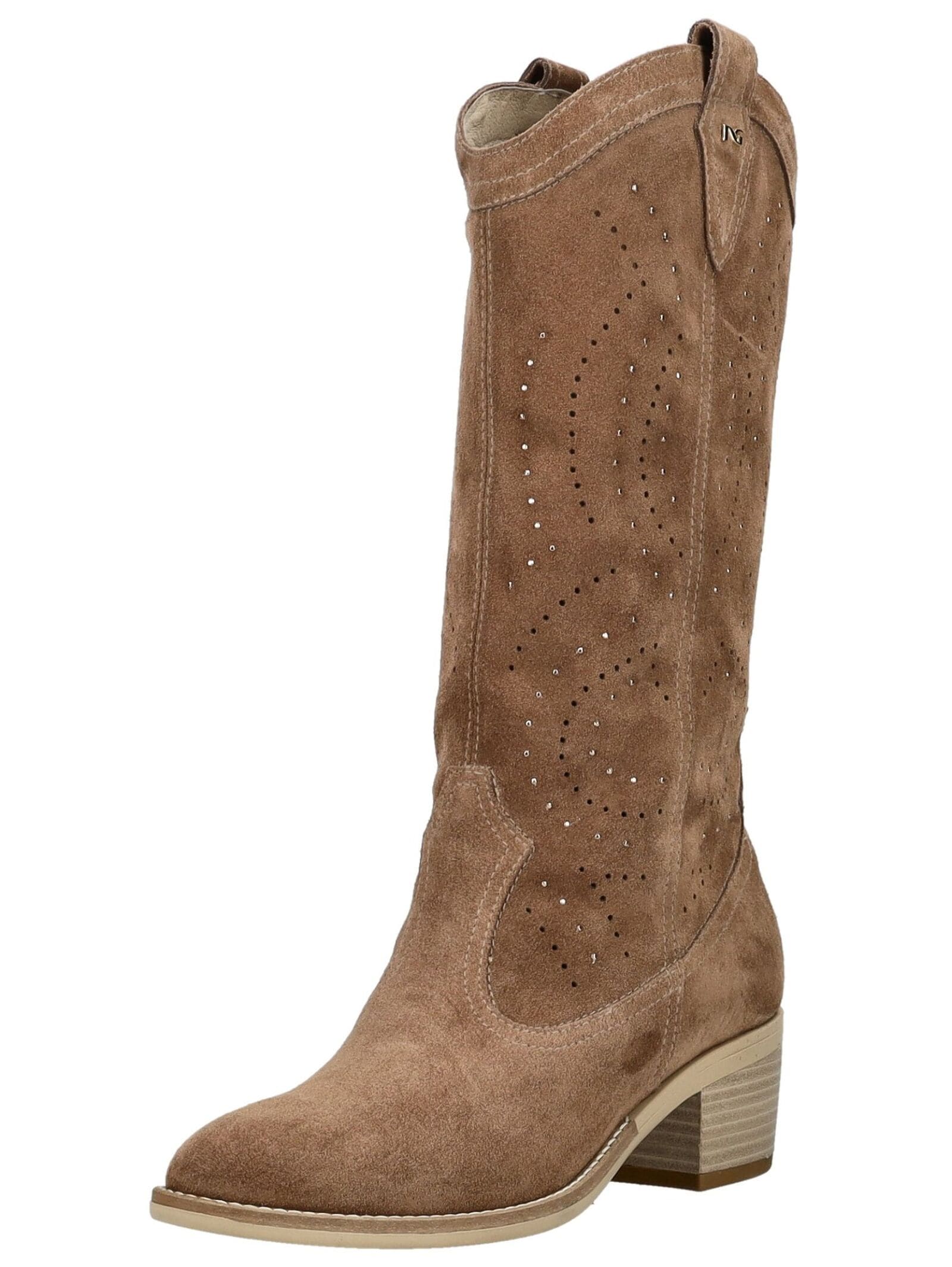 Nero Giardini Bikerboots "Nero Giardini Stiefel Veloursleder"