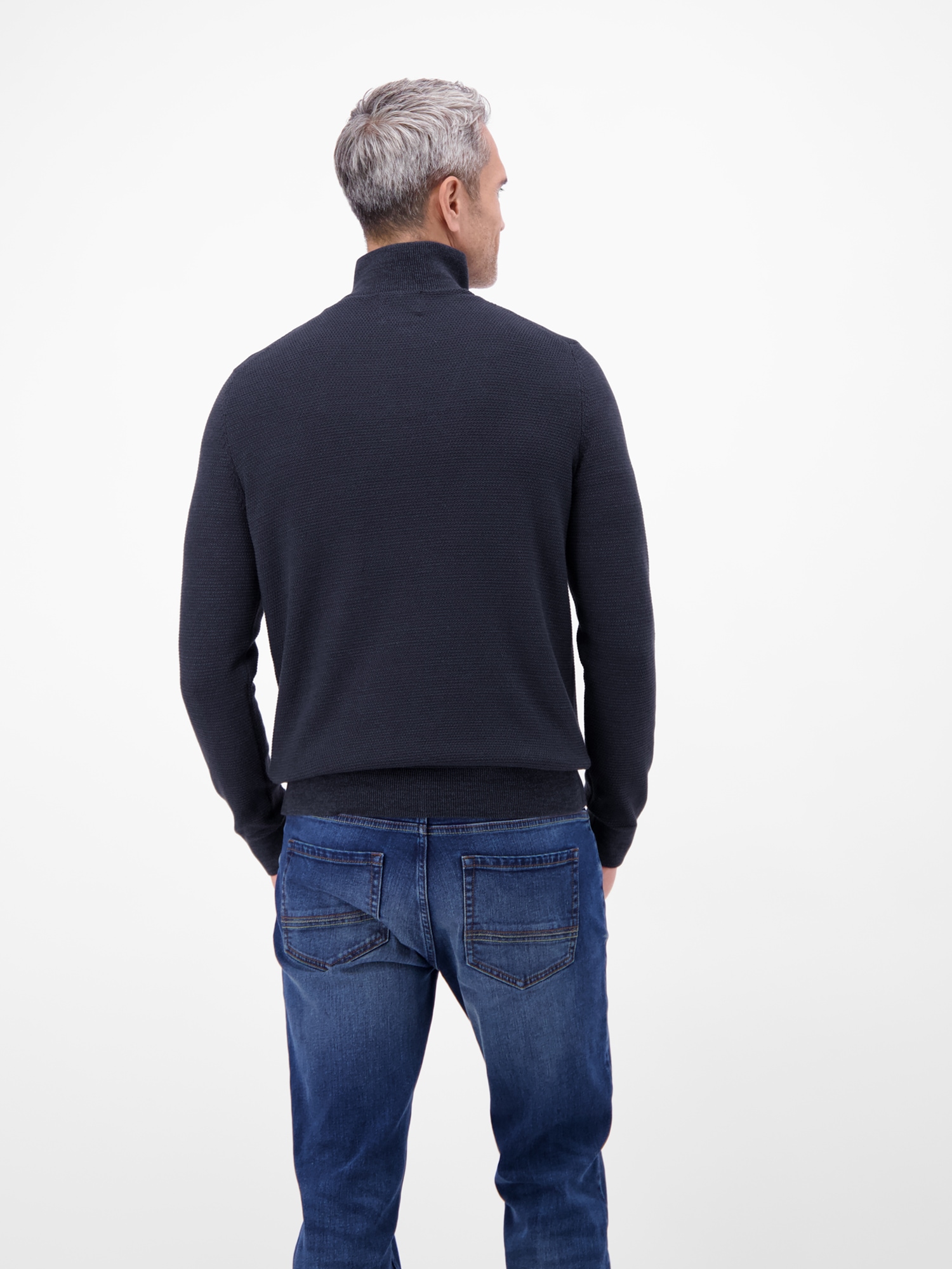 LERROS Strickpullover »Herren Stricktroyer in Twist-Struktur«