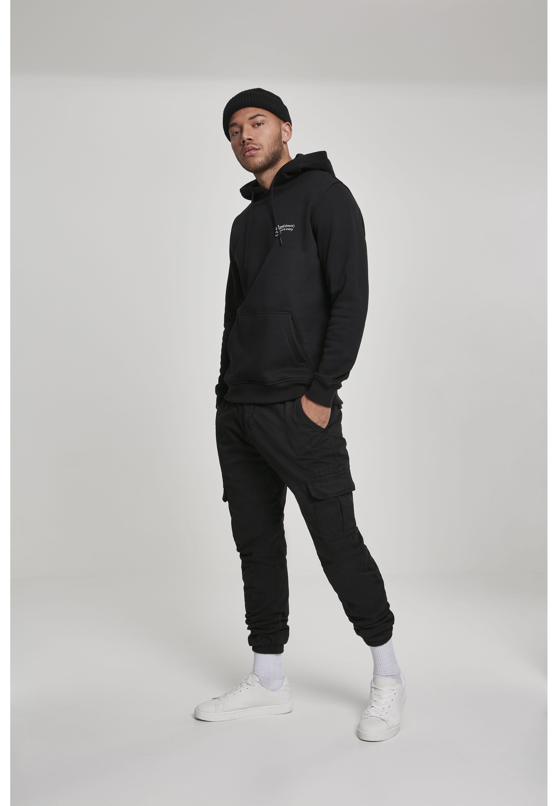 MisterTee Rundhalspullover »MisterTee Herren That Noise Hoody« 1 Stk.