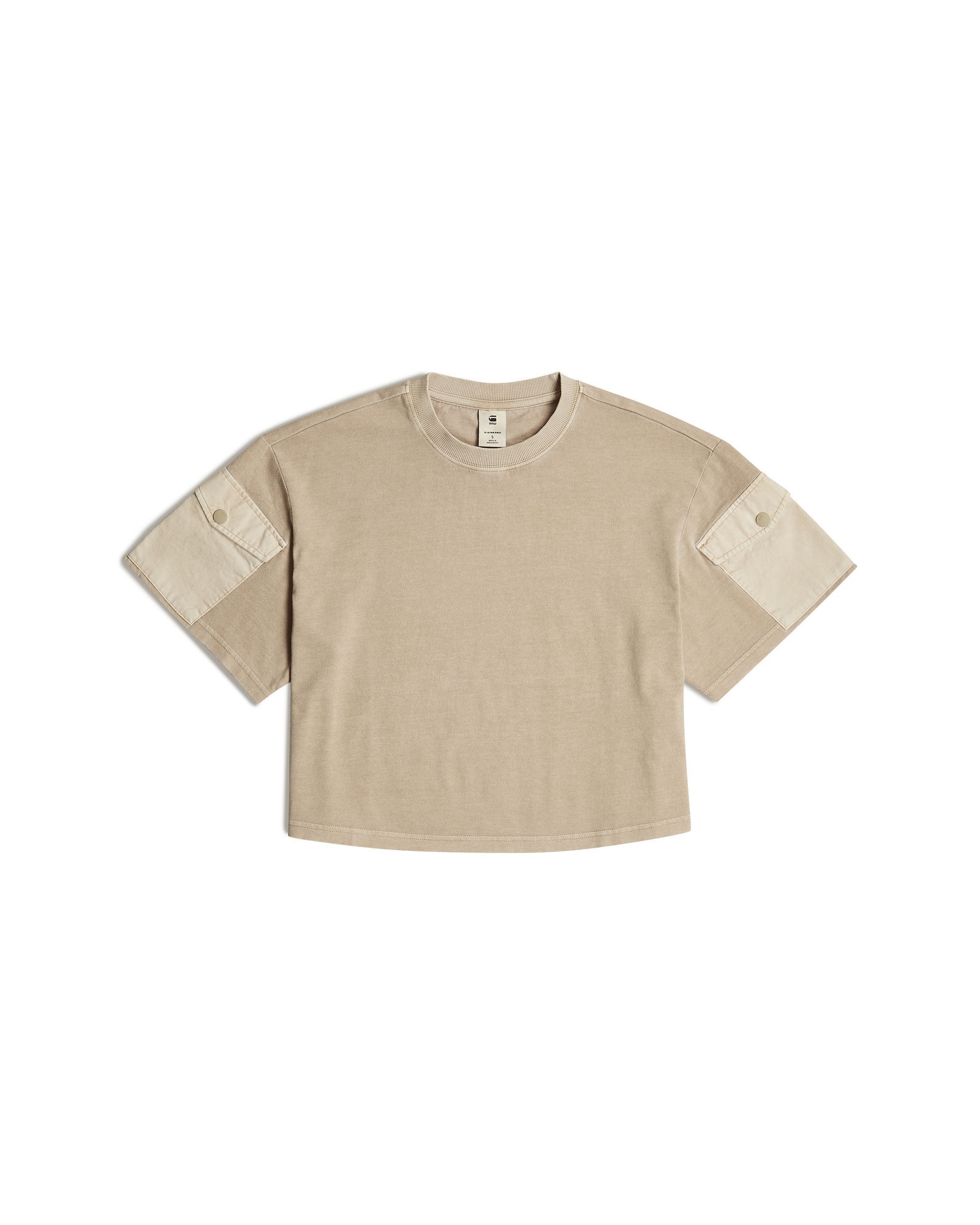 Thumbnail - G-STAR T-Shirt "Washed Mix Boxy Cropped T-Shirt"